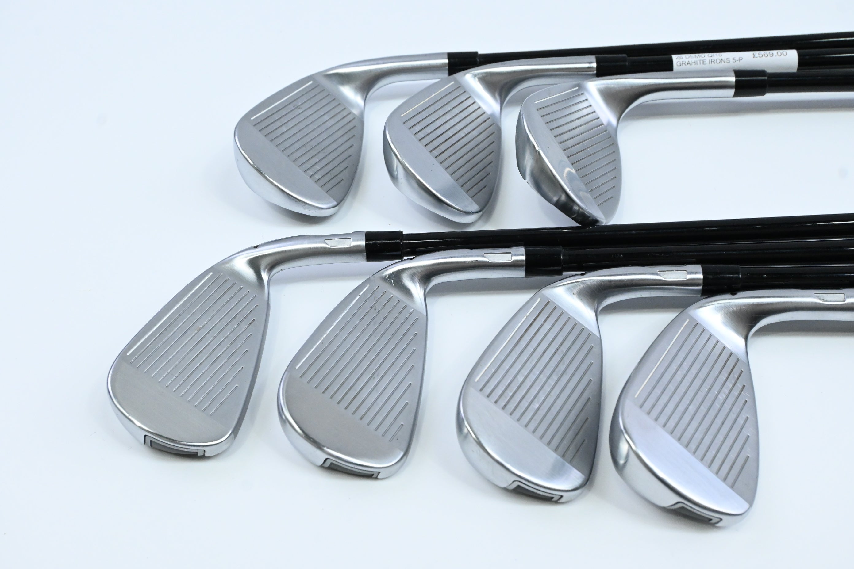 Left Hand Taylormade Qi Irons / 5-PW+SW / Regular Flex Fujikura Ventus TR Blue 6