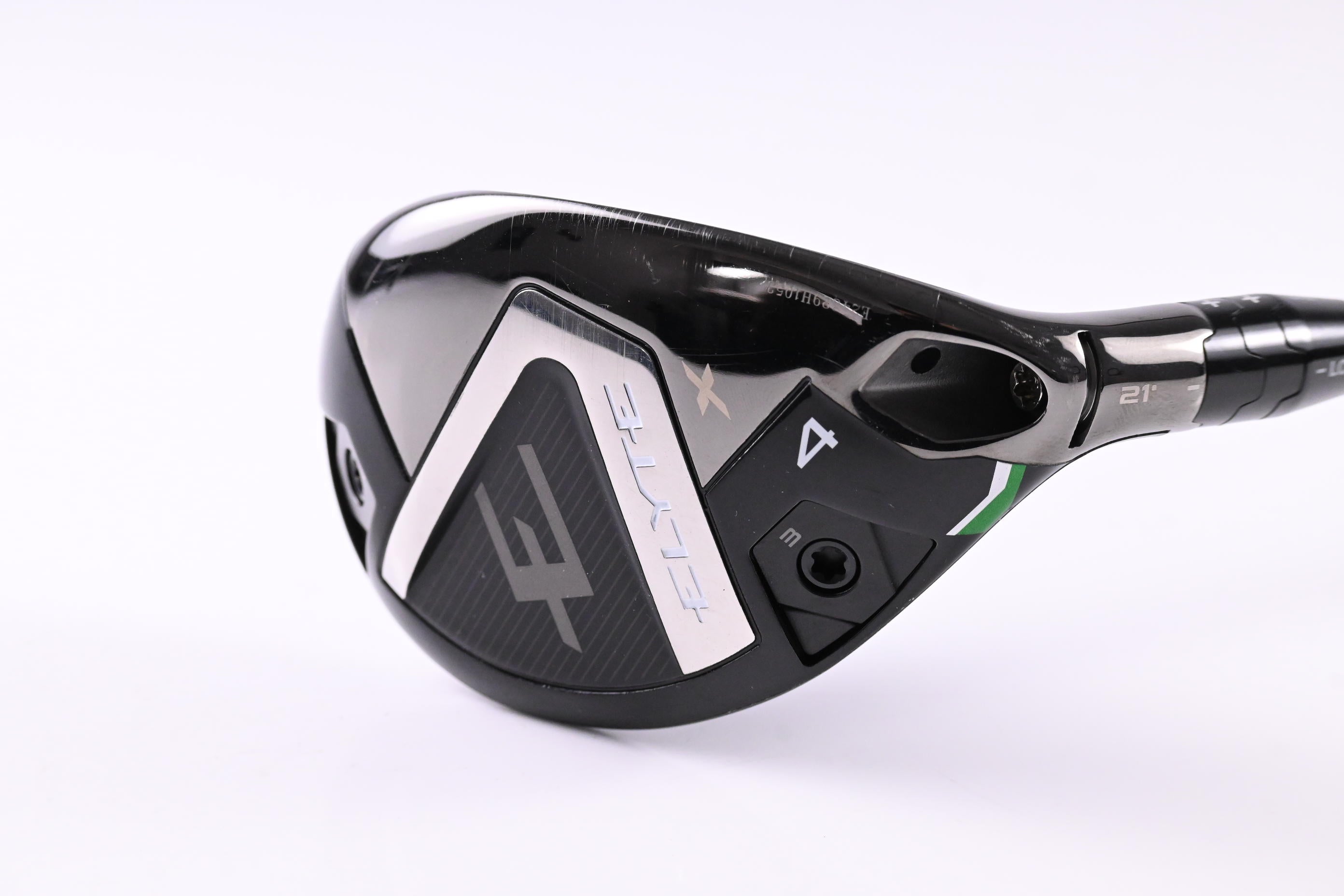 Callaway Elyte X #4 Hybrid / 21 Degree / Regular Flex Denali Charcoal 60 Shaft