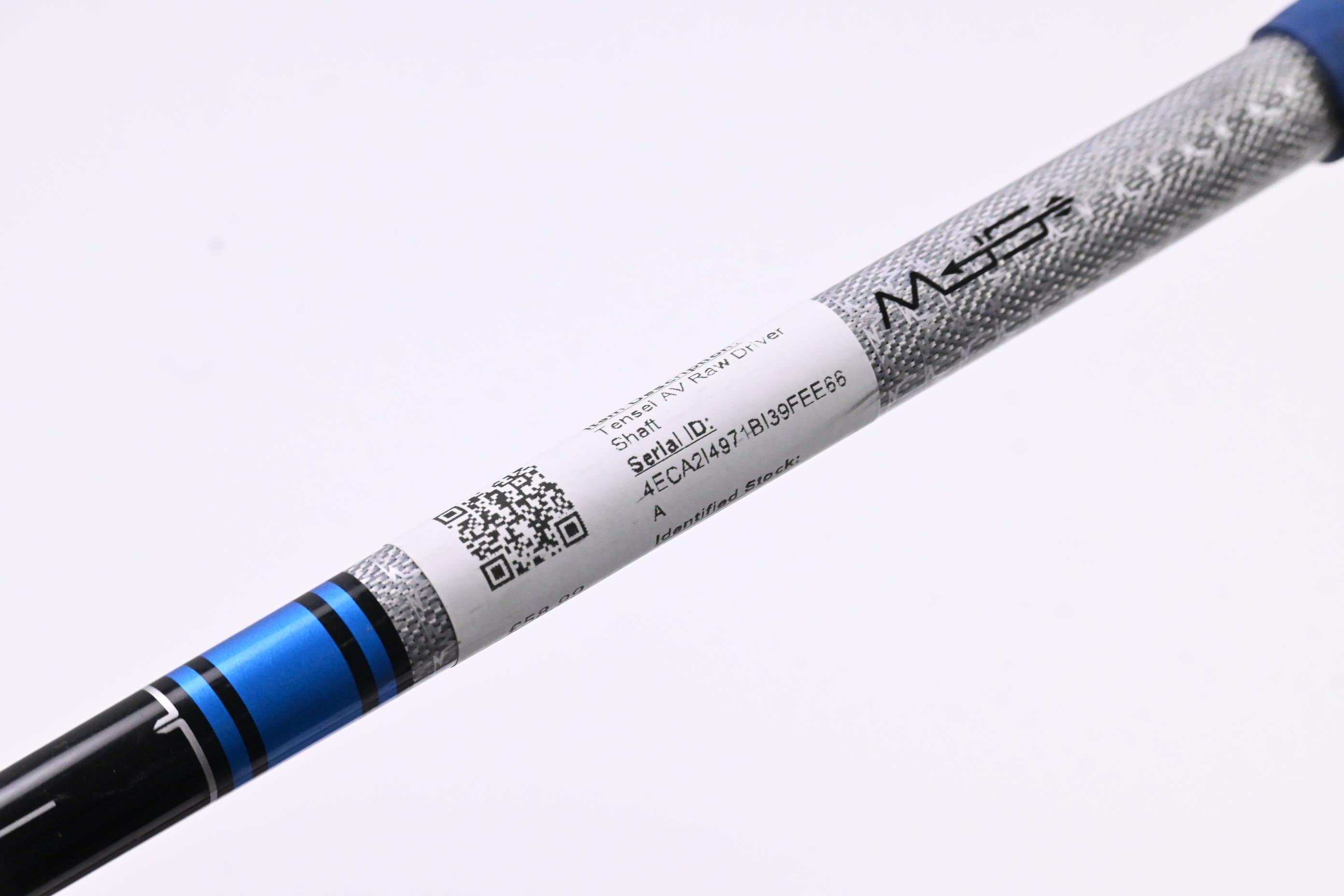 Mitsubishi Chemical Tensei AV Raw Blue 55 Driver Shaft / Stiff Flex / Titleist