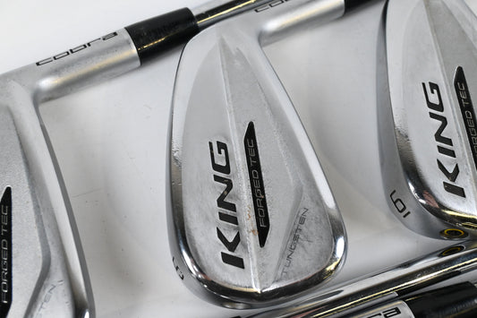 Cobra King Forged Tec 2020 Irons / 4-PW / Regular Flex KBS $-Taper Lite Shafts