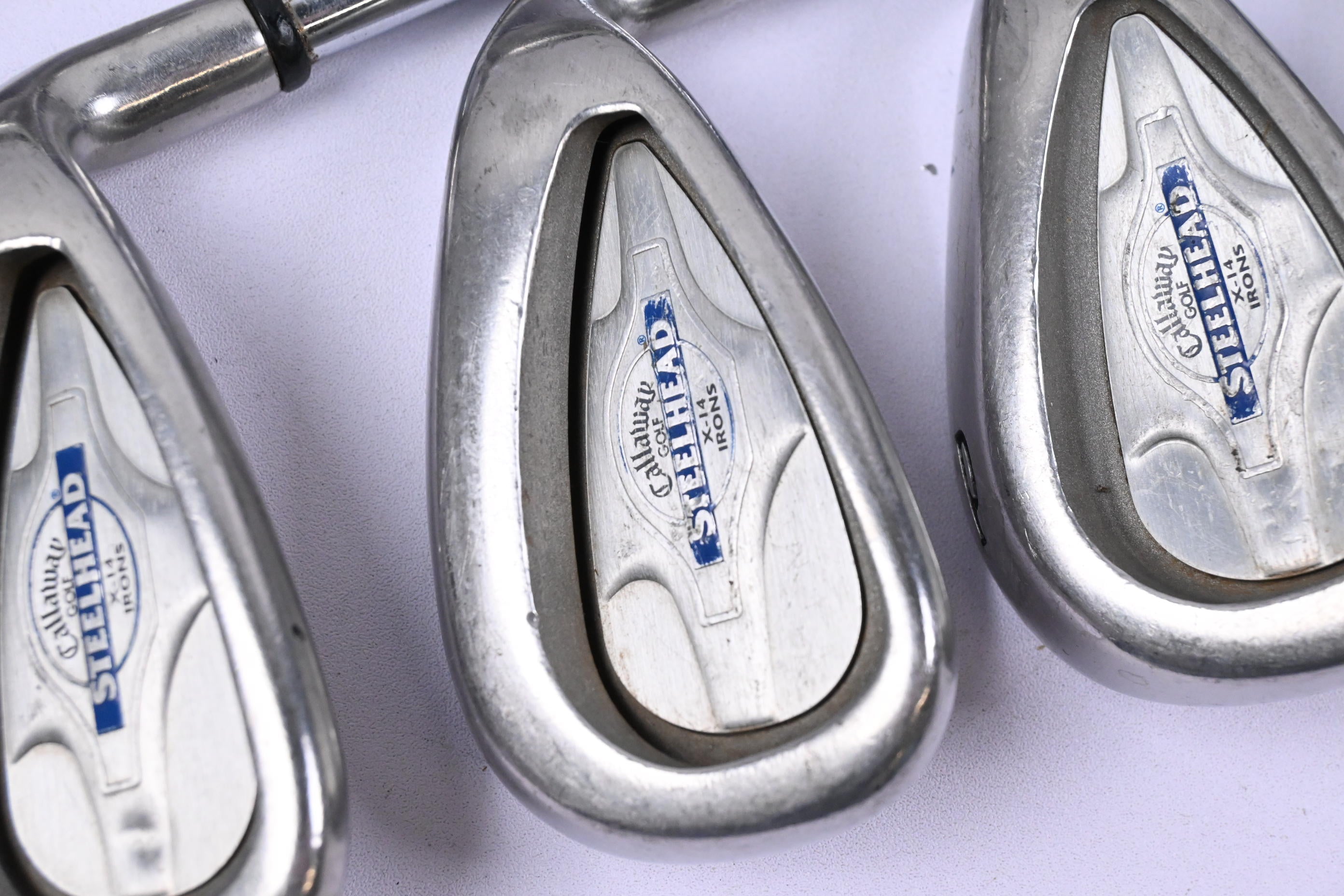 Callaway X-14 Irons / 4-PW+SW / Uniflex Callaway Steelhead Shafts