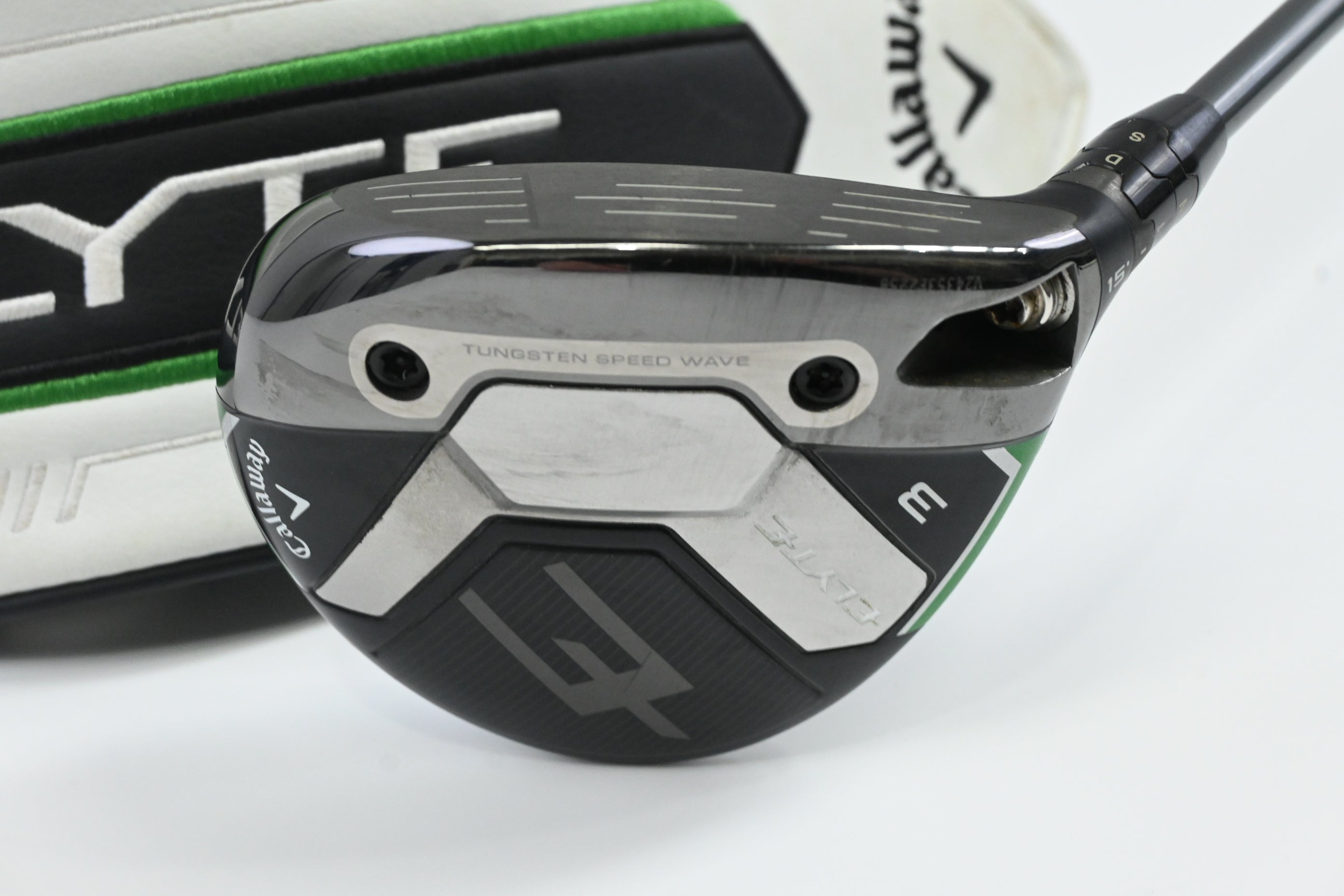 Callaway Elyte #3 Wood / 15 Degree / Stiff Flex Denali Charcoal 60 Shaft