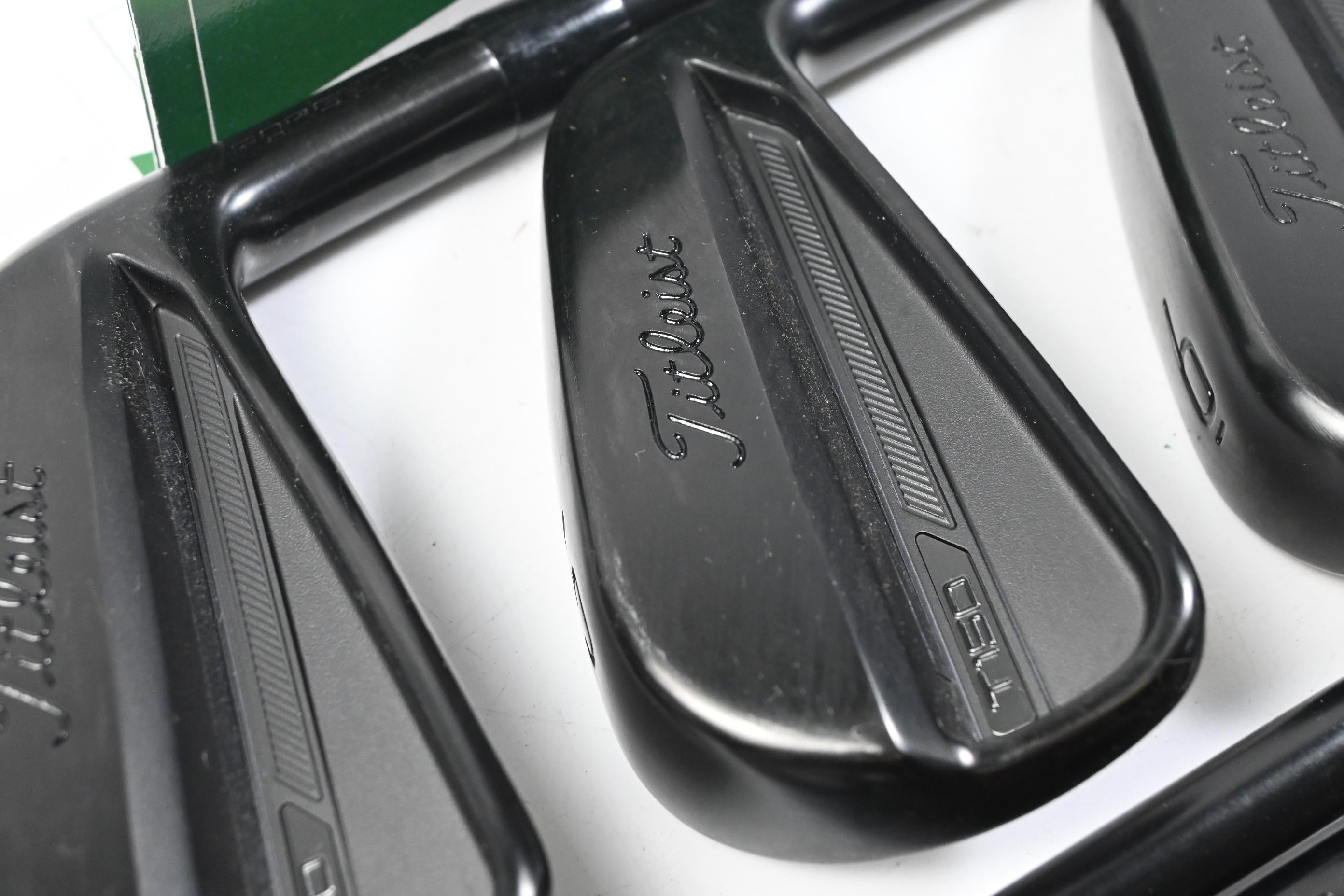 Titleist T150 Black Vapor Irons / 4-PW / Stiff Flex Project X LZ 120 Shafts