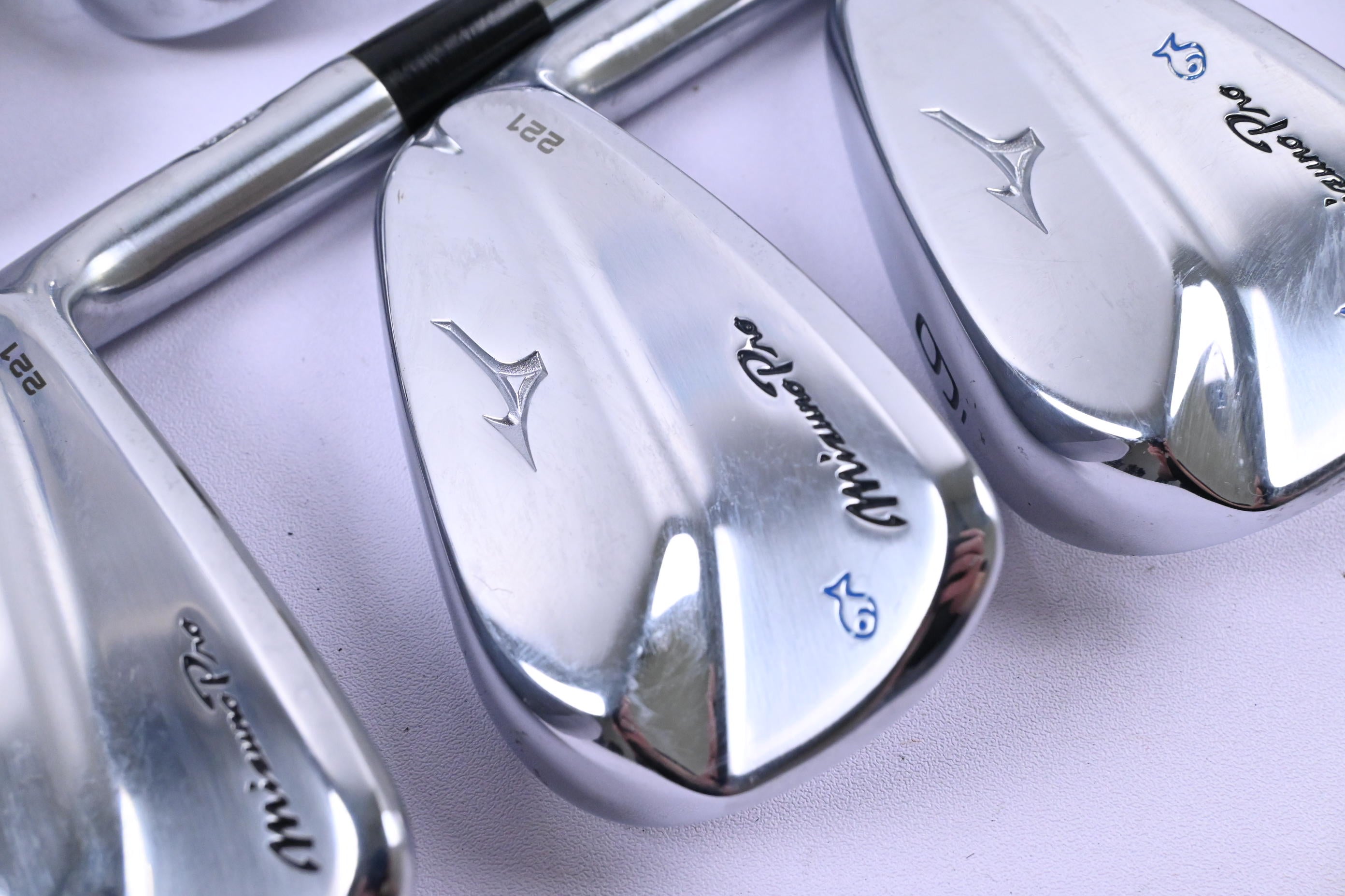 Mizuno Pro 221 Irons / 4-9i / Stiff Flex Steel Shafts