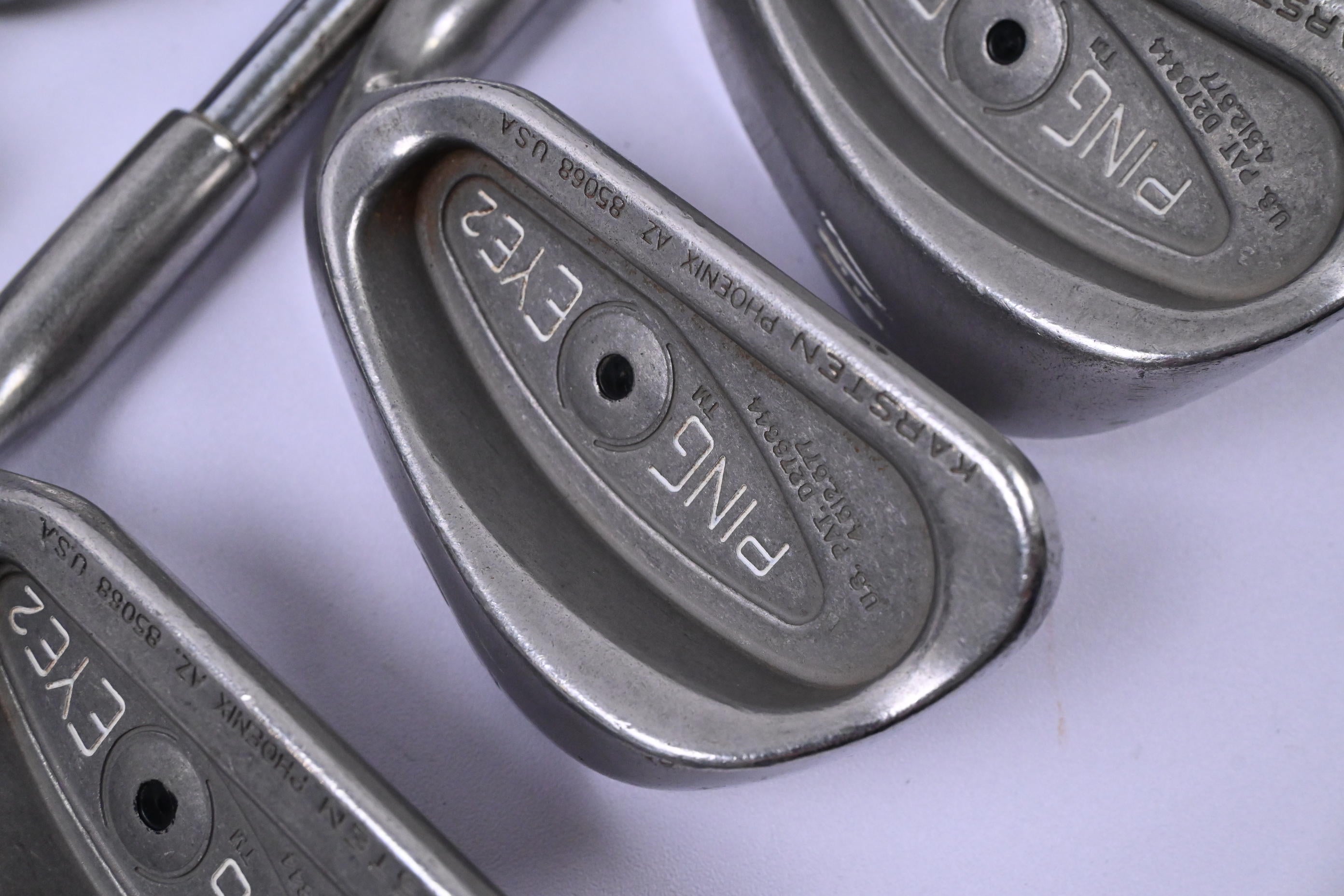 Ping Eye 2 Irons / 4-PW+SW / Black Dot / Stiff Flex Ping Z-Z65 Shafts