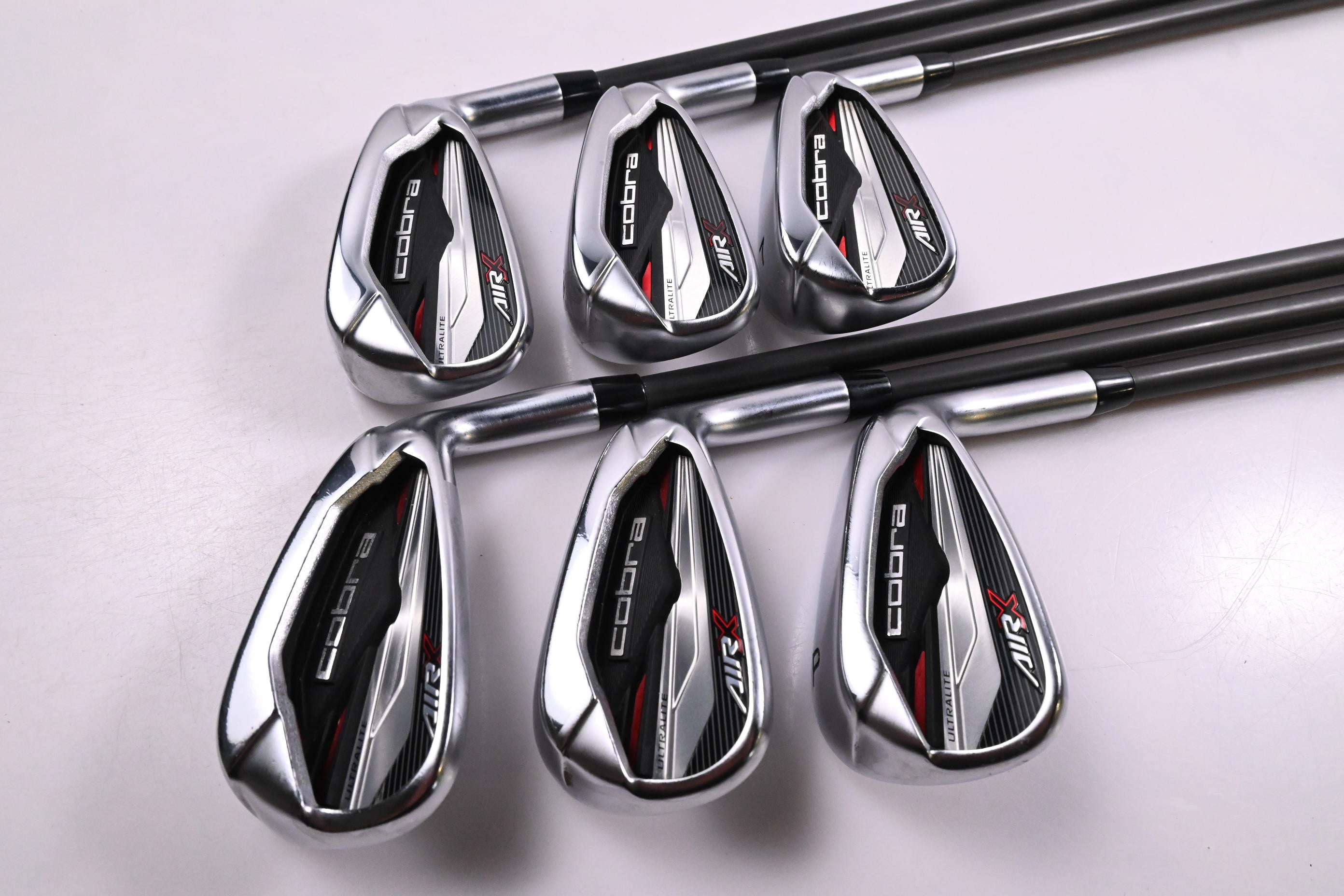 Cobra Air-X Irons / 5-PW / Regular Flex Cobra UltraLite 50 Shafts