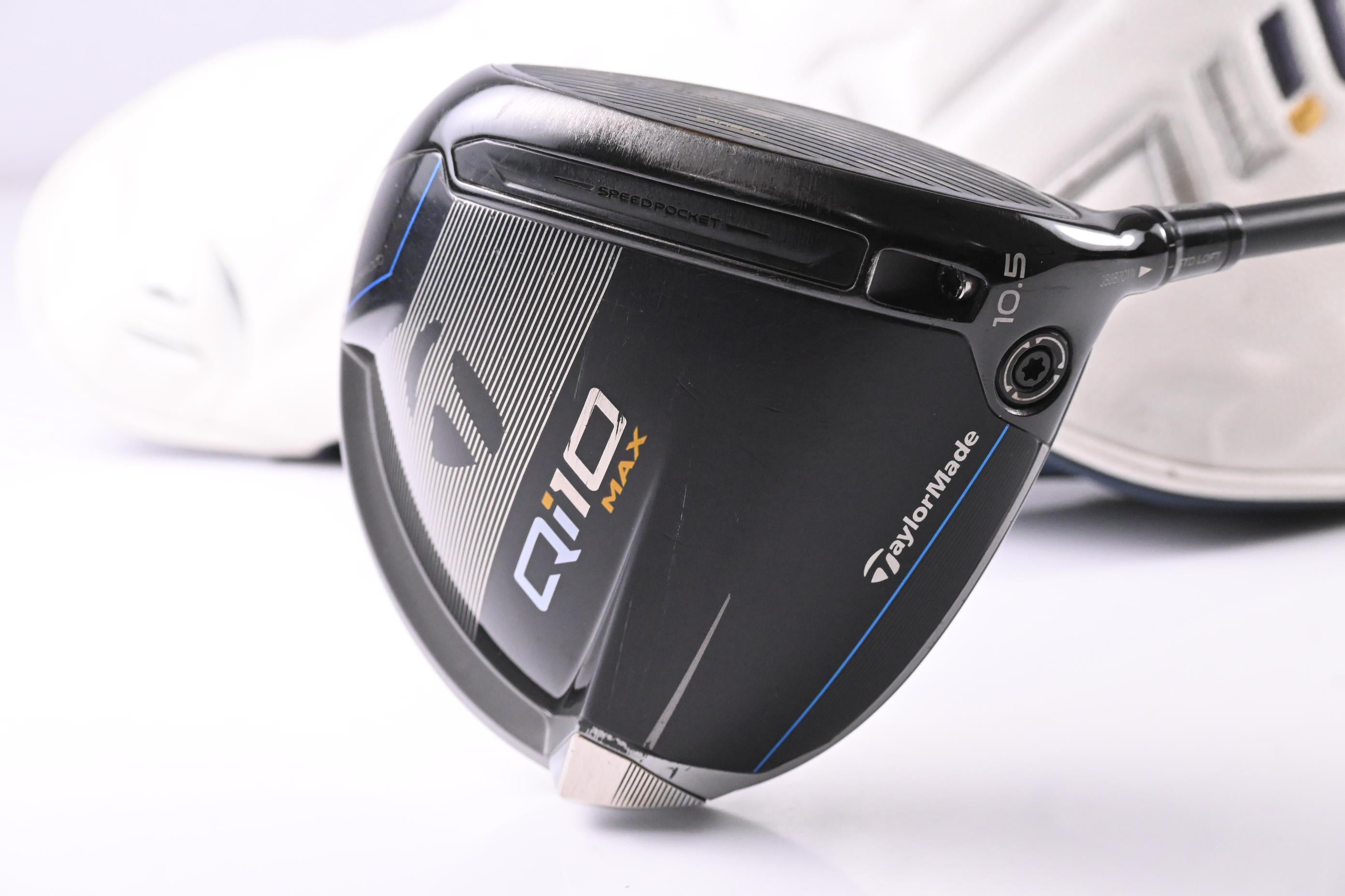 Taylormade Qi10 Max Driver / 10.5 Degree / X-Flex HZRDUS Black Gen5 60 Shaft