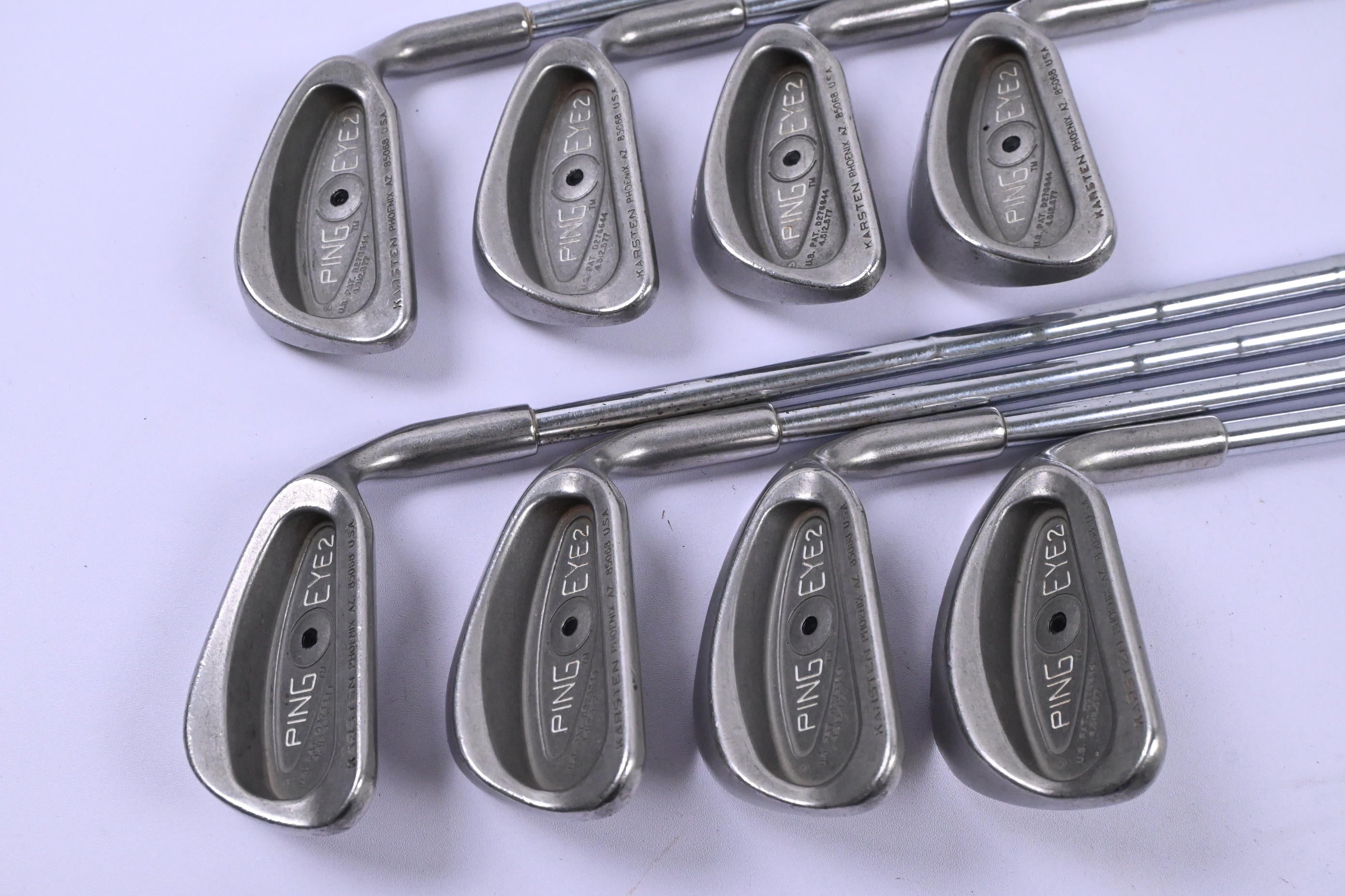 Ping Eye 2 Irons / 4-PW+SW / Black Dot / Stiff Flex Ping Z-Z65 Shafts