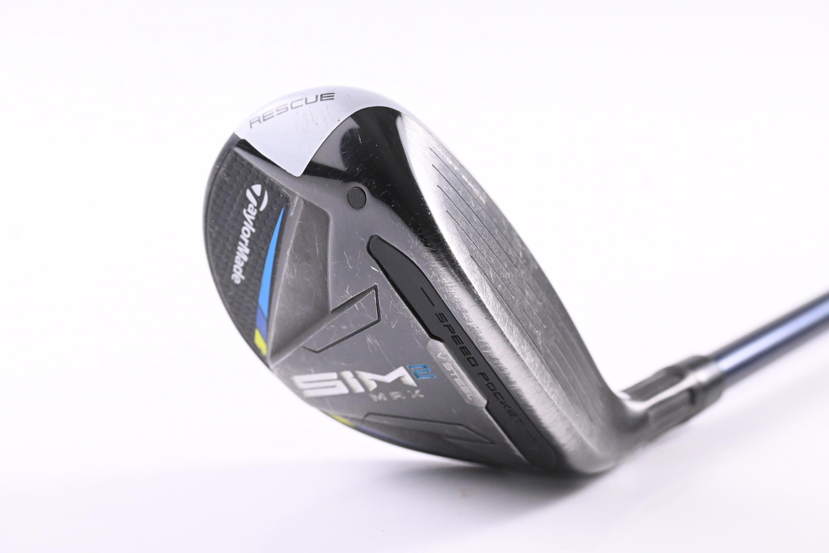 Taylormade SIM2 Max #3 Hybrid / 19 Degree / Stiff Flex Ventus Blue 7 Shaft