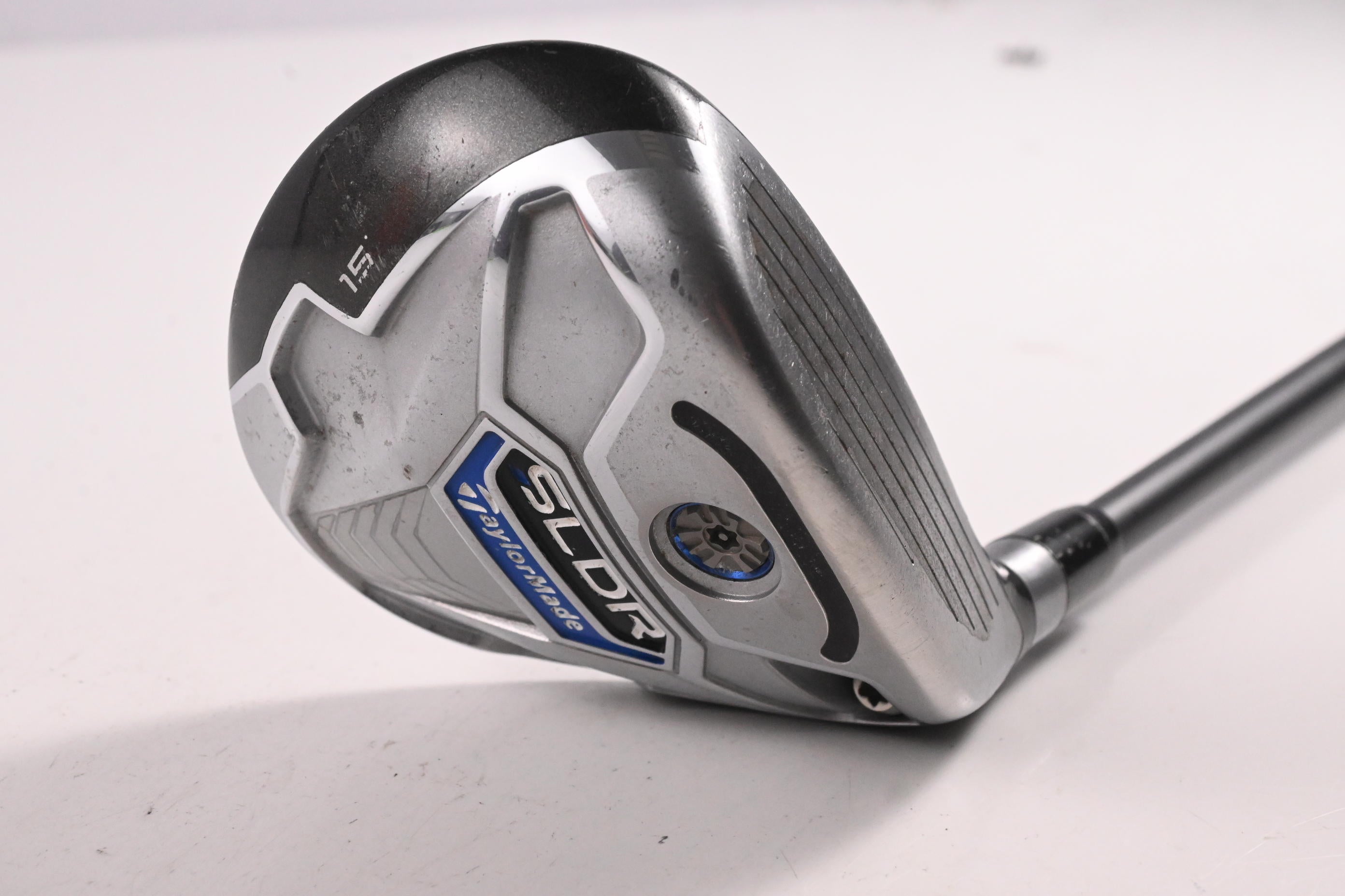 Taylormade SLDR #3 Wood / 15 Degree / Stiff Flex Fujikura Speeder 77 Shaft