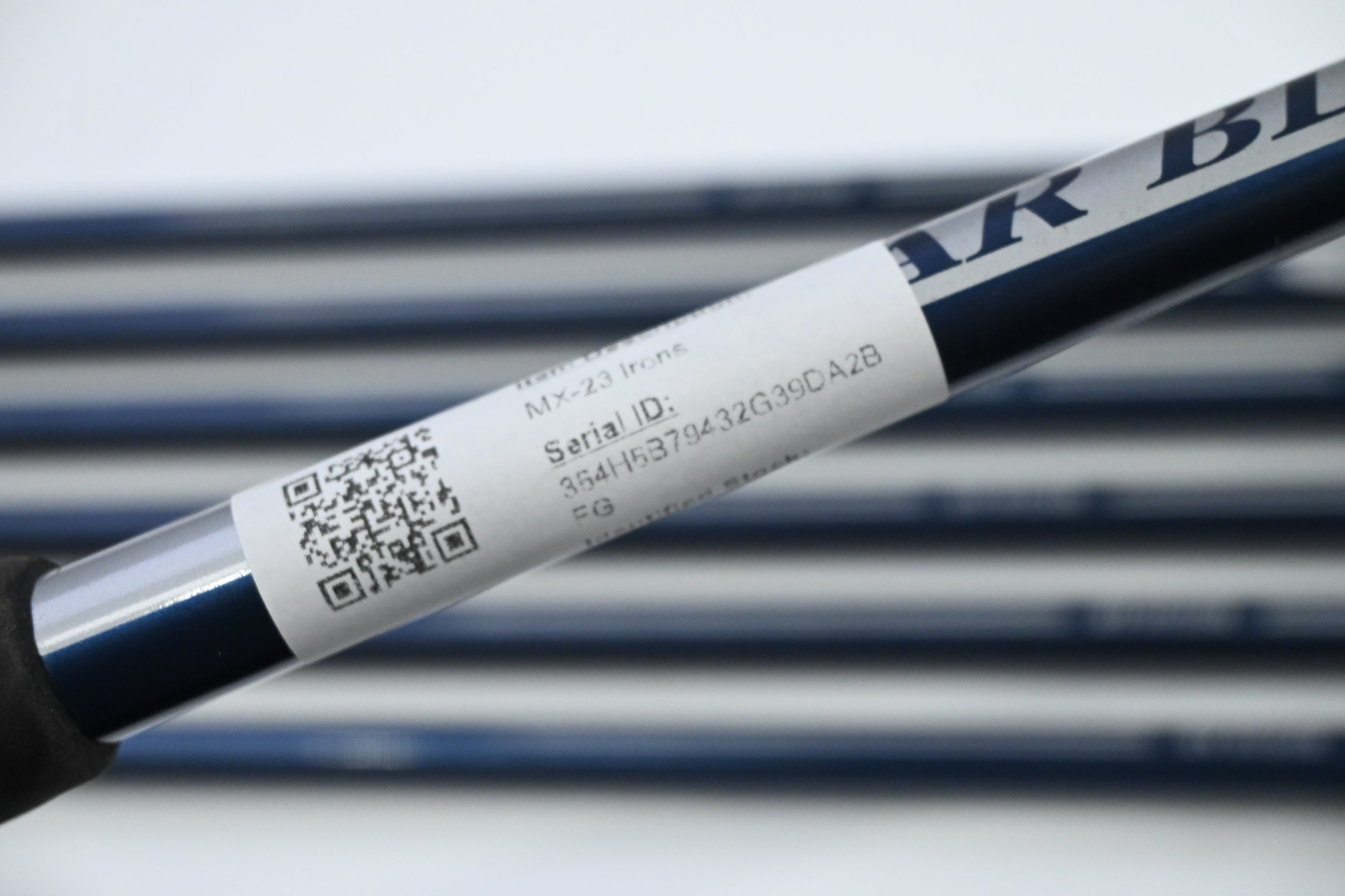 Mizuno MX-23 Irons / 4-PW / Regular Flex Mizuno Exsar Blue Shafts