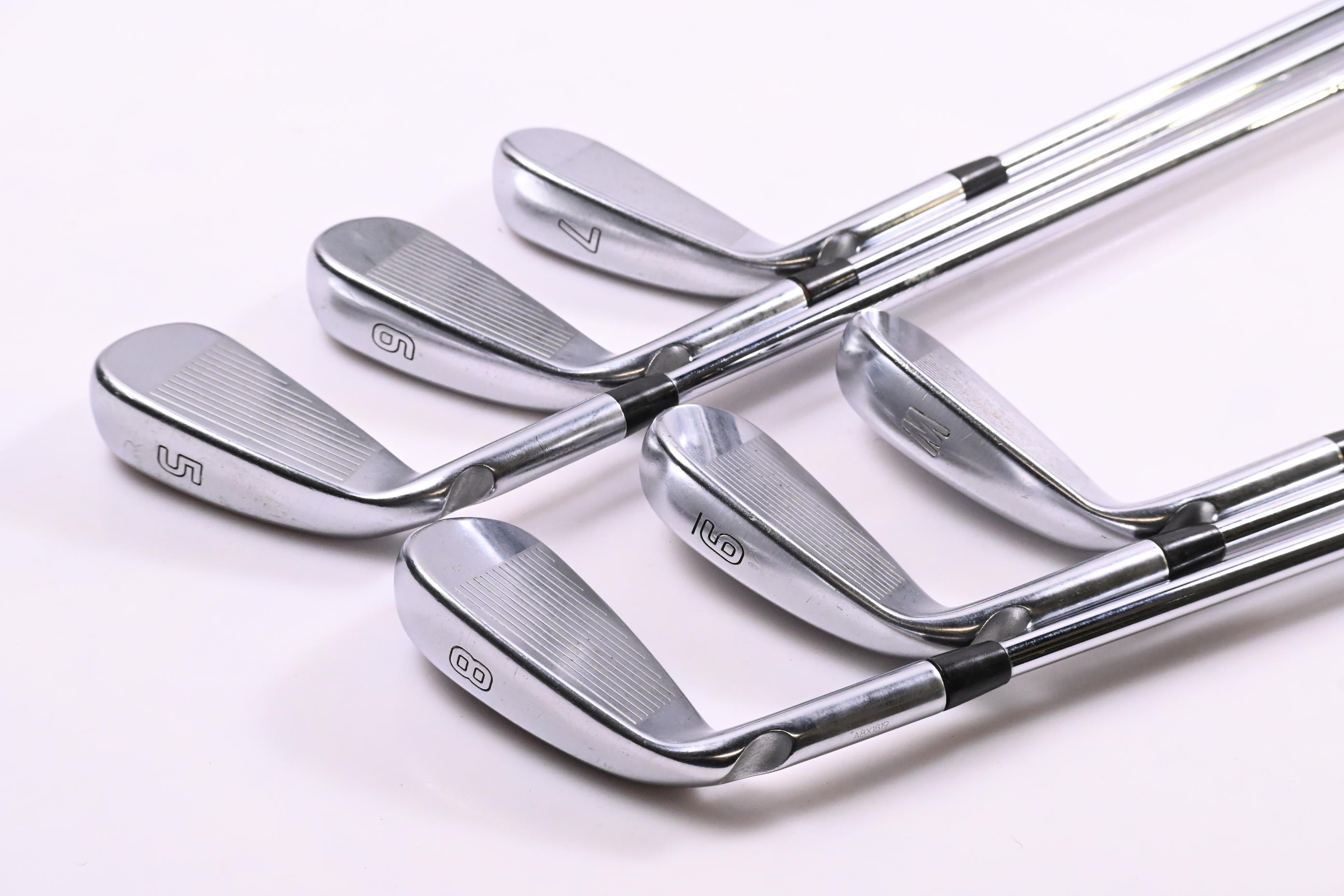 Ping G700 Irons / 5-PW / Black Dot / Stiff Flex Ping AWT 2.0 Shafts