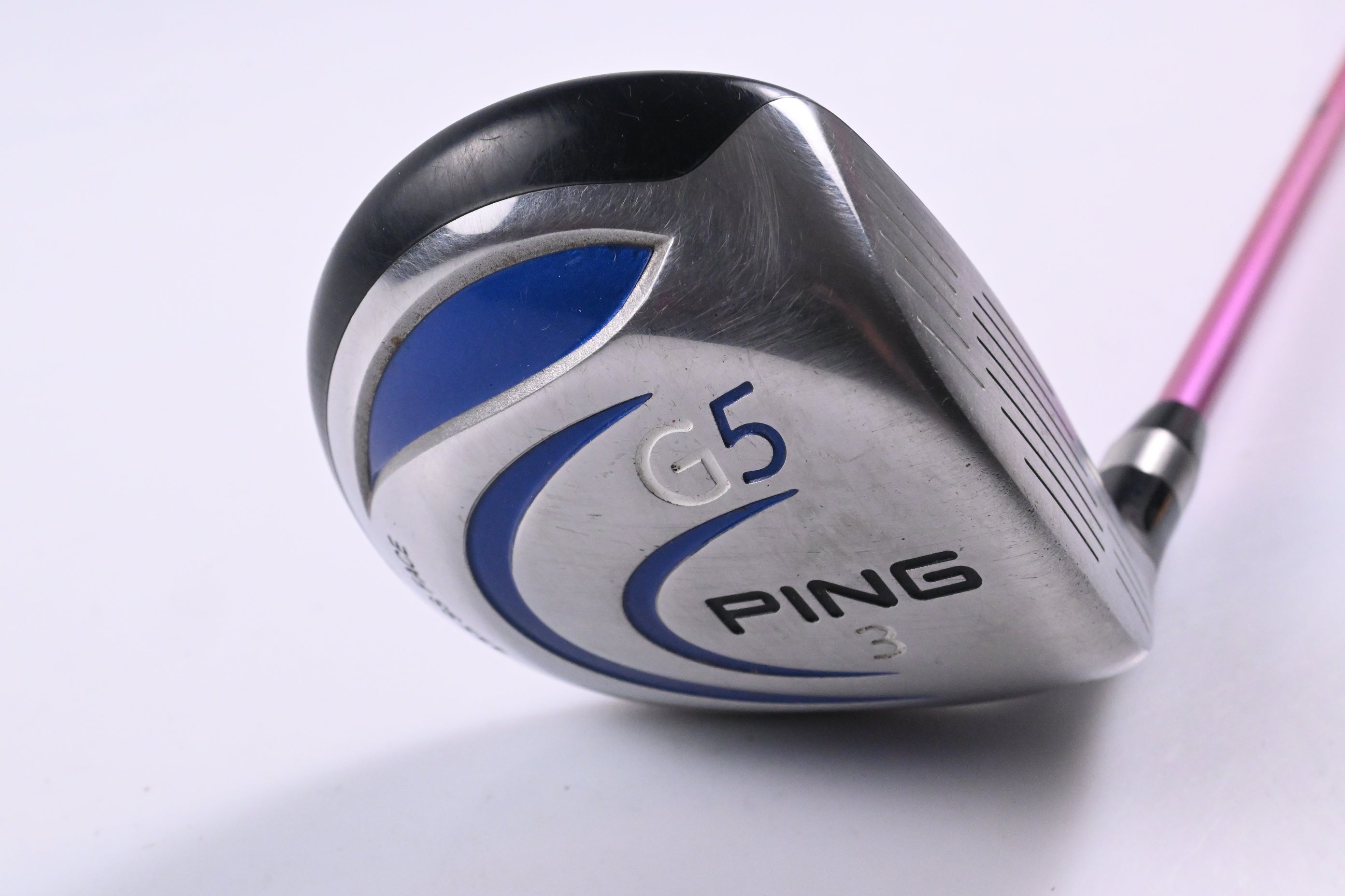 Ping G5 #3 Wood / 15 Degree / Stiff Flex Aldila NVS Pink 65 Shaft