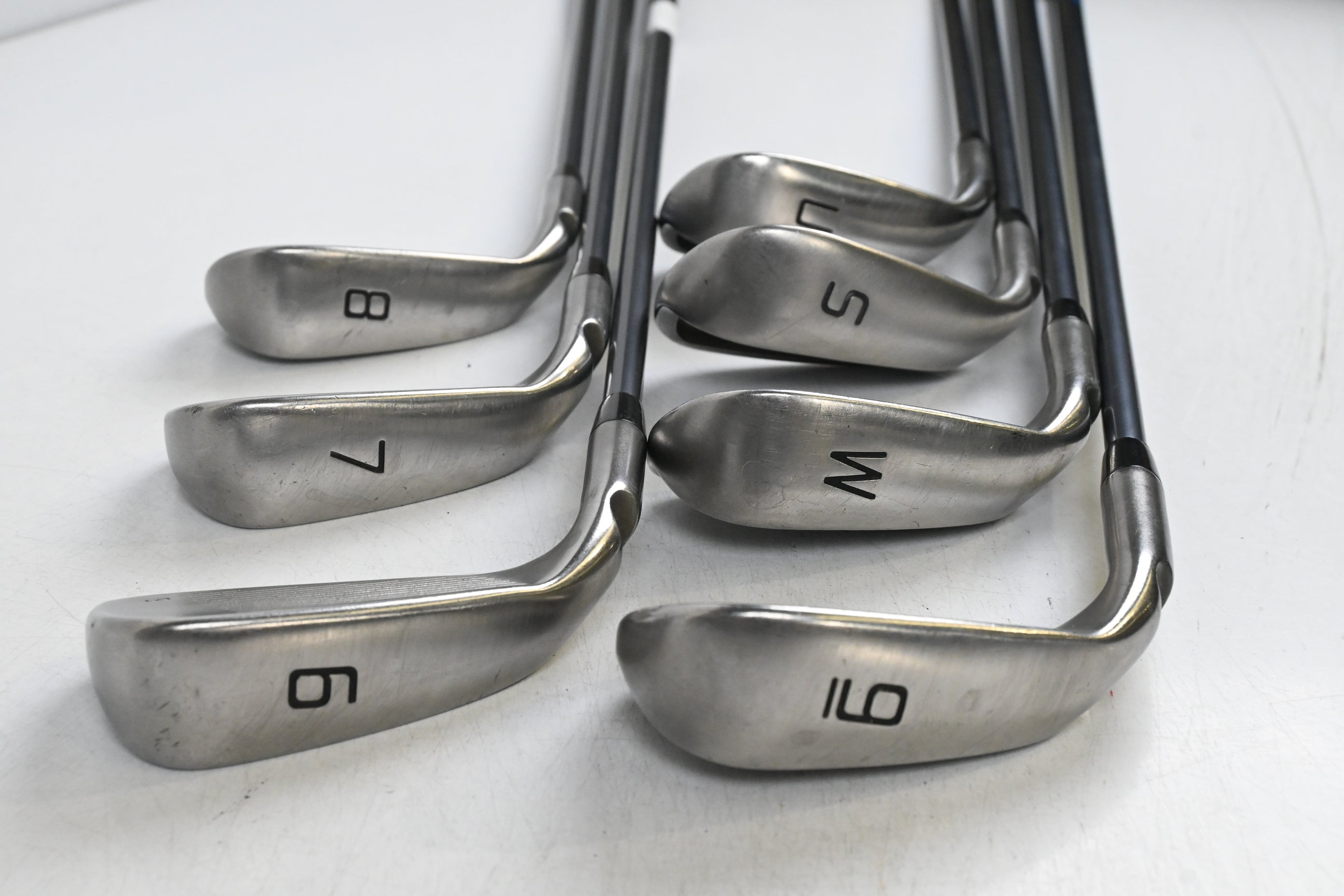 Ping GMax Irons / 6-PW+GW+SW / Red Dot / Senior Flex Ping CFS 65 Shafts