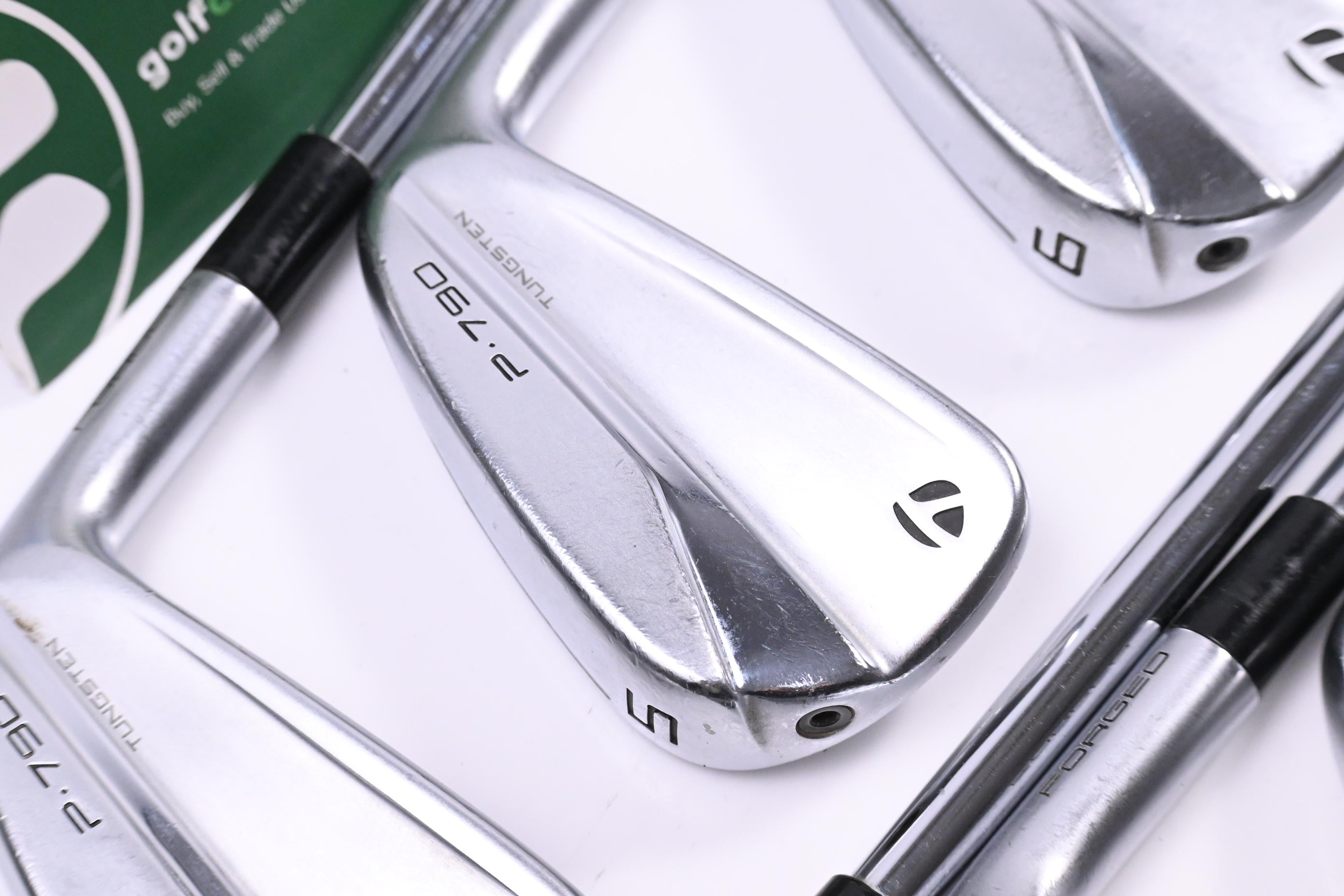 Taylormade P790 2021 Irons / 4-PW / Stiff Flex KBS Tour 90 Shafts