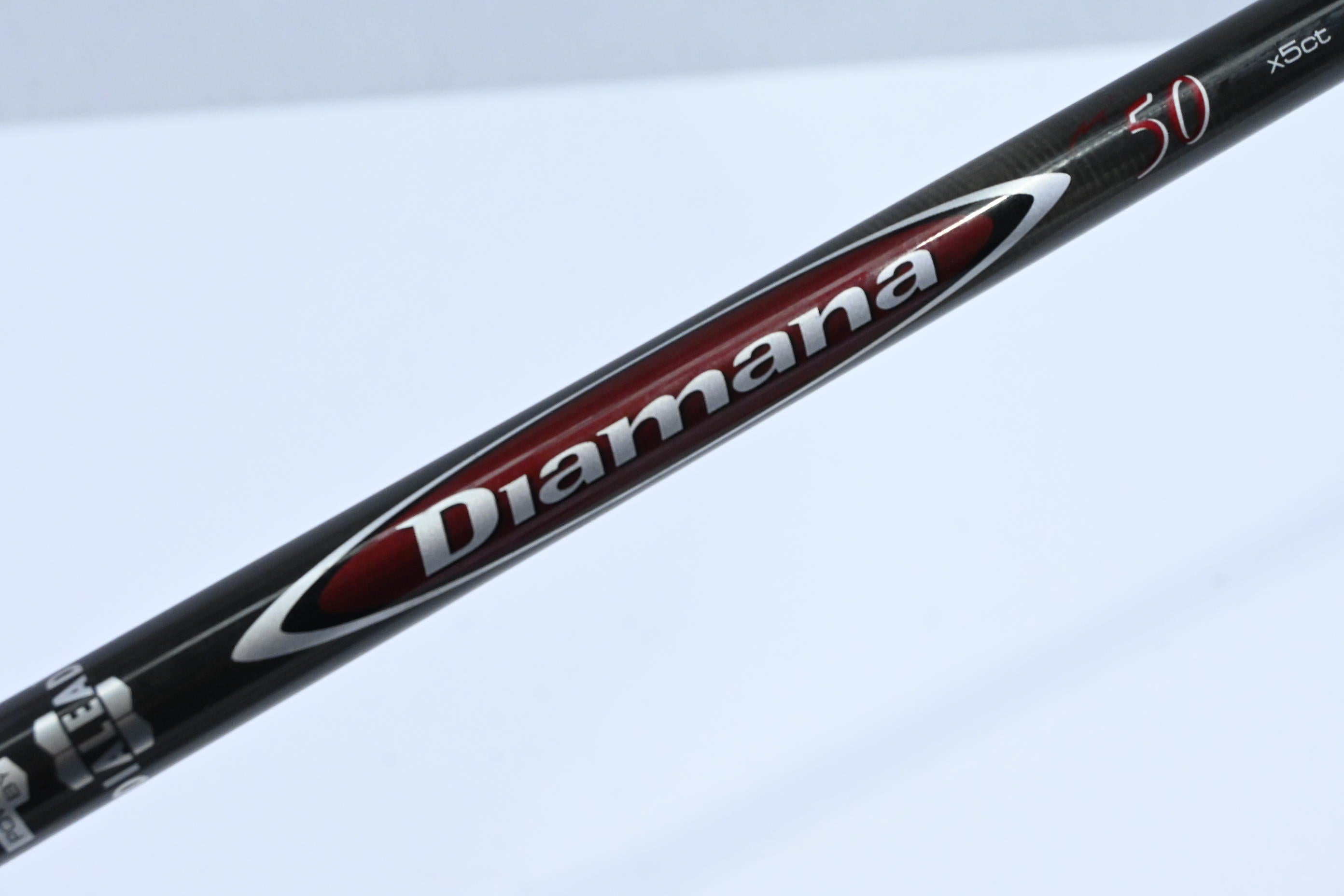 Mitsubishi Diamana M+ Red 50 Driver Shaft / Regular Flex / Taylormade Gen 2