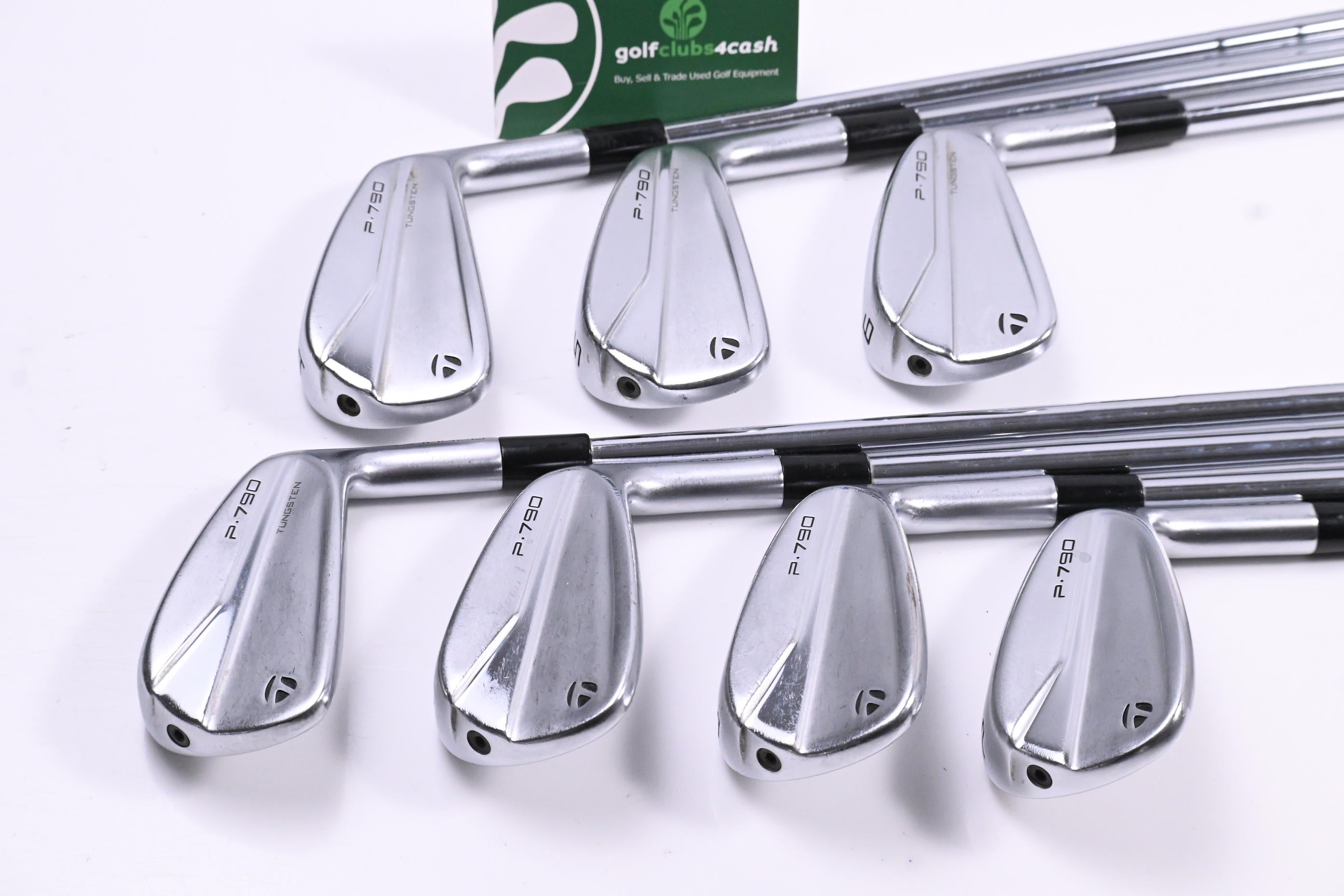 Taylormade P790 2021 Irons / 4-PW / Stiff Flex KBS Tour 90 Shafts