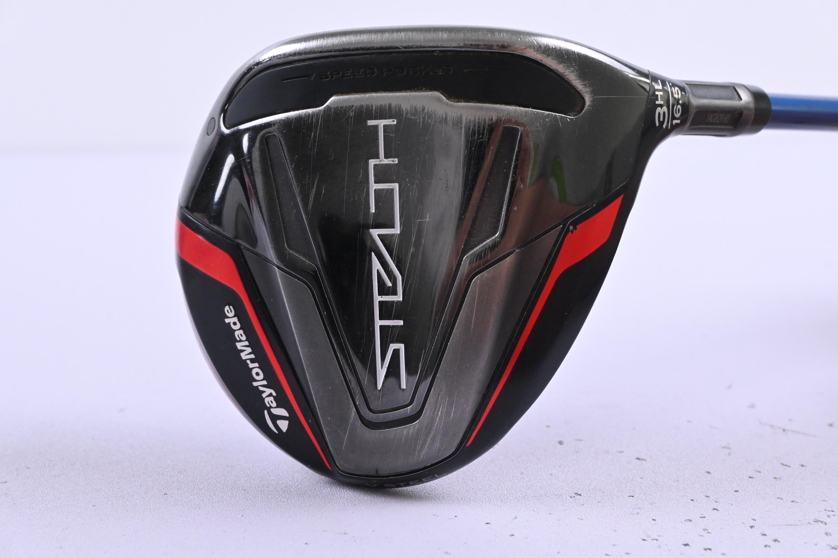 Taylormade Stealth #3 Wood / 16.5 Degree / Regular Flex Riptide CB Blue 60 Shaft