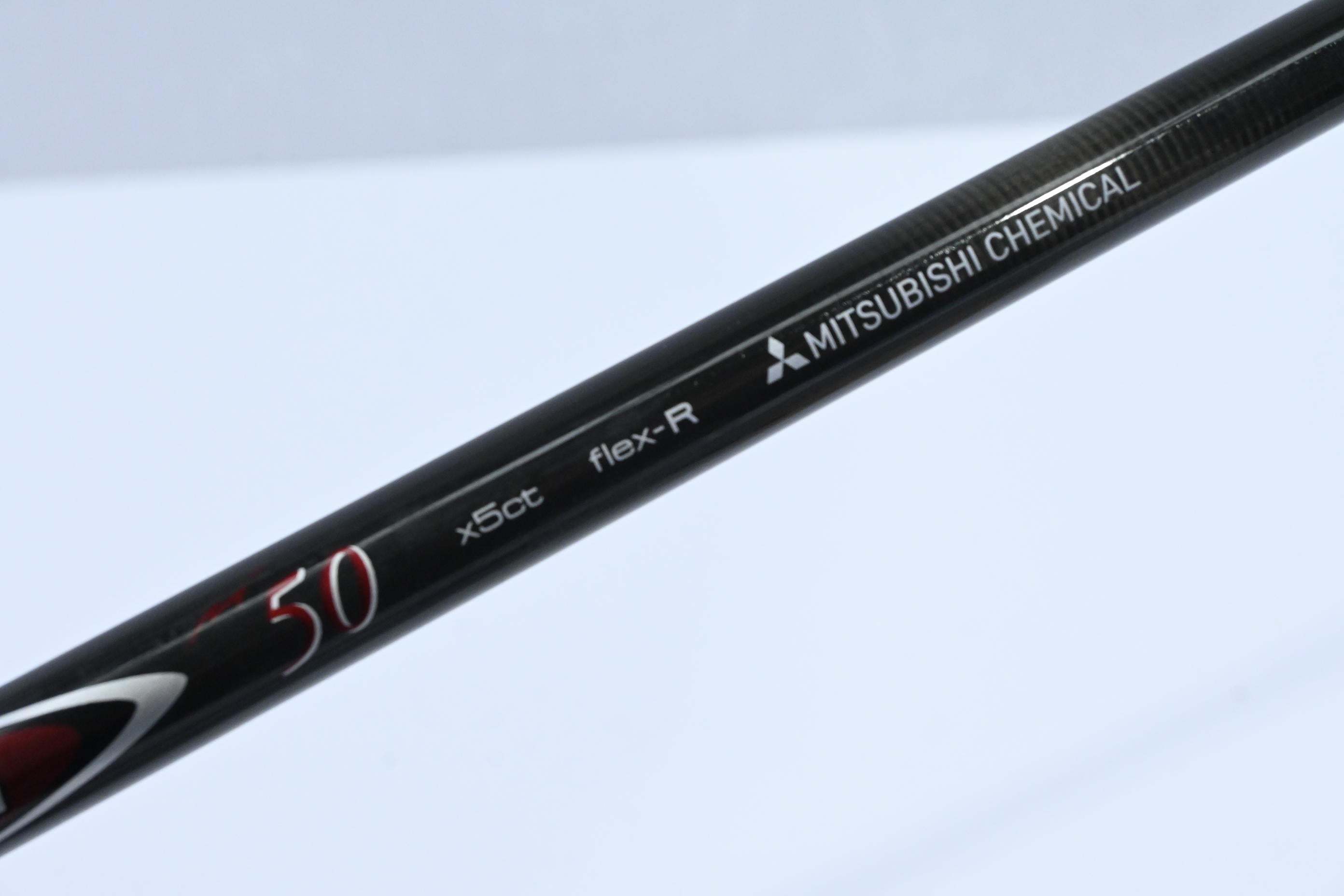 Mitsubishi Diamana M+ Red 50 Driver Shaft / Regular Flex / Taylormade Gen 2