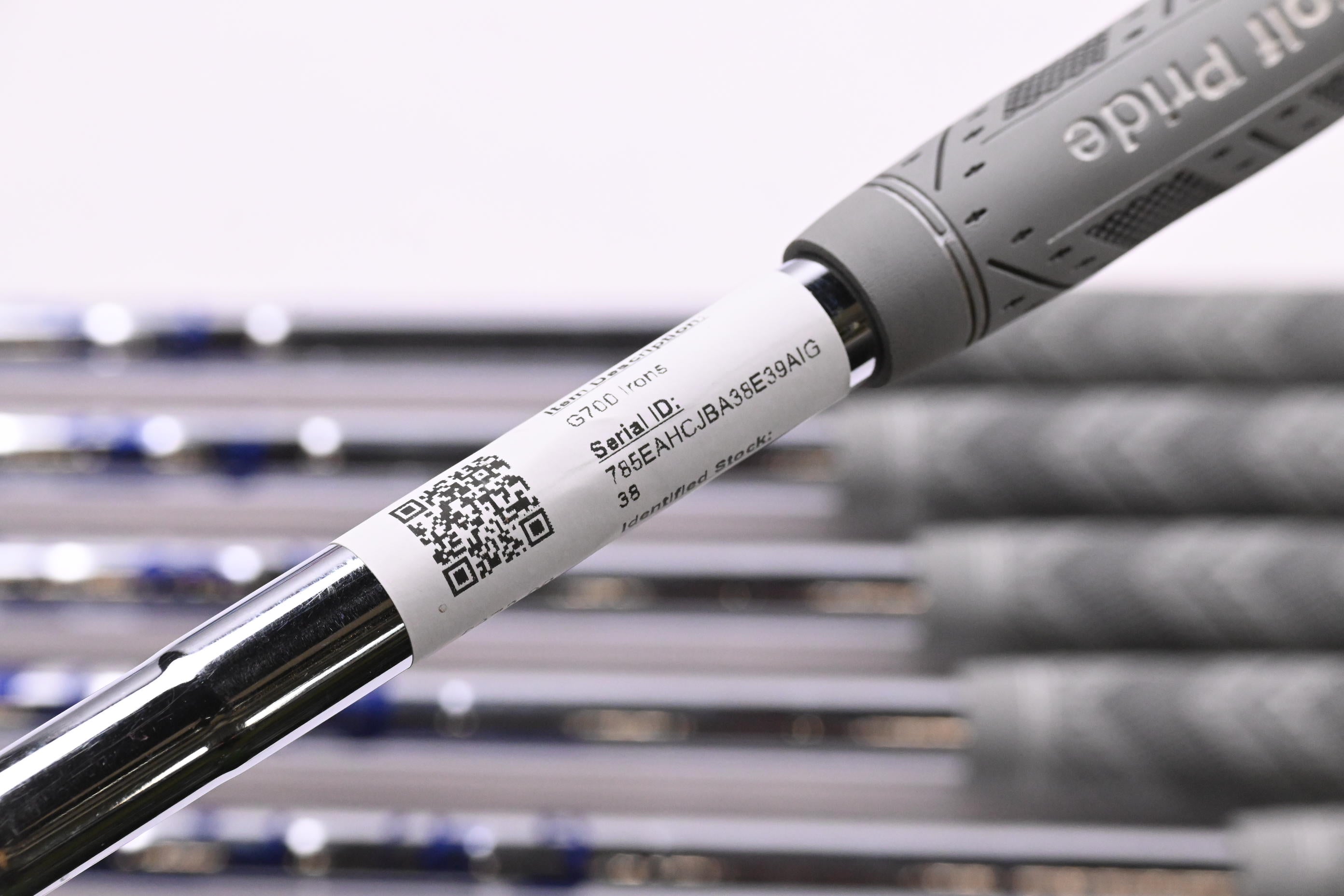 Ping G700 Irons / 5-PW / Black Dot / Stiff Flex Ping AWT 2.0 Shafts