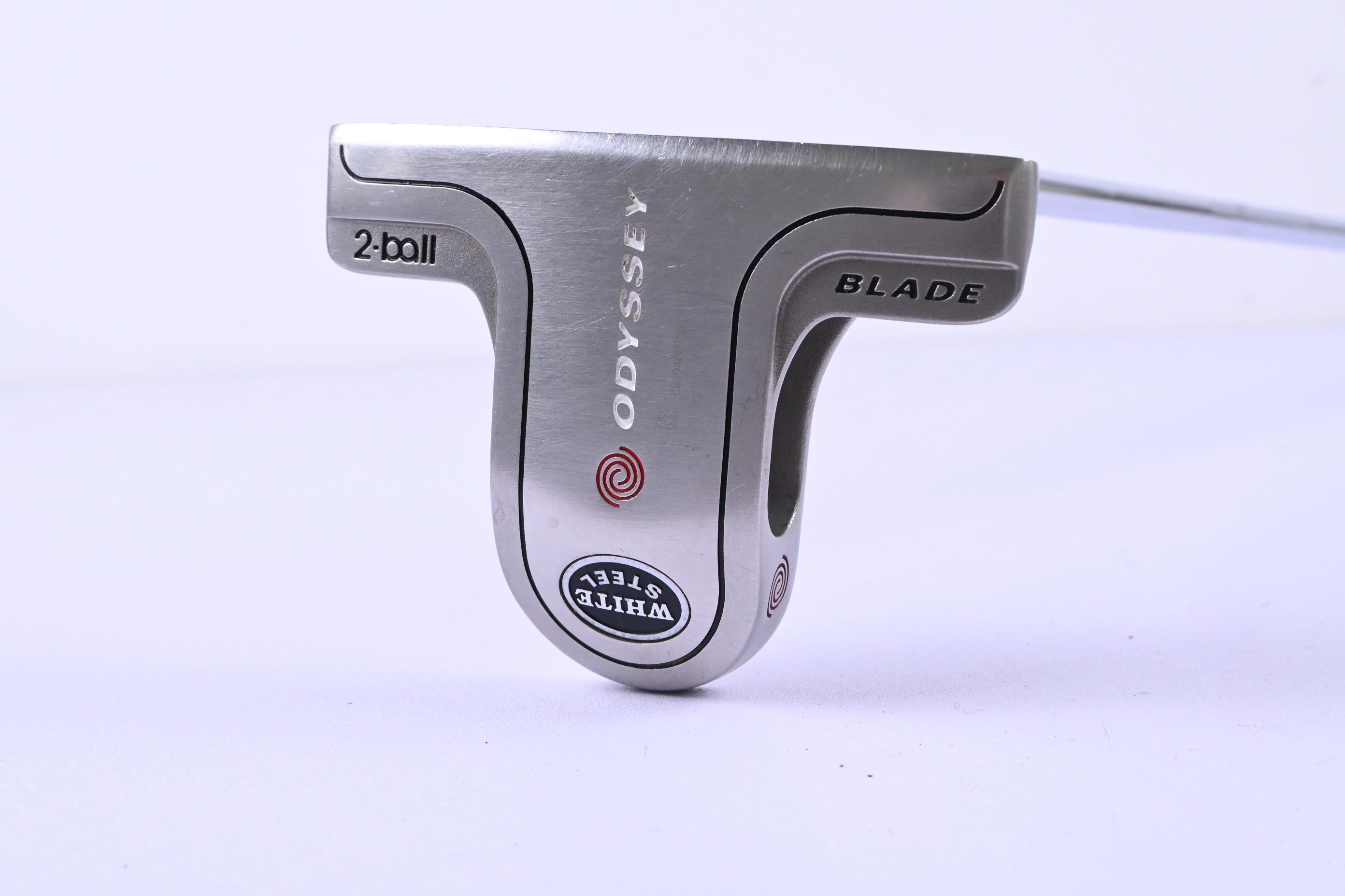 Odyssey White Steel 2 Ball Blade Putter / 35 Inch
