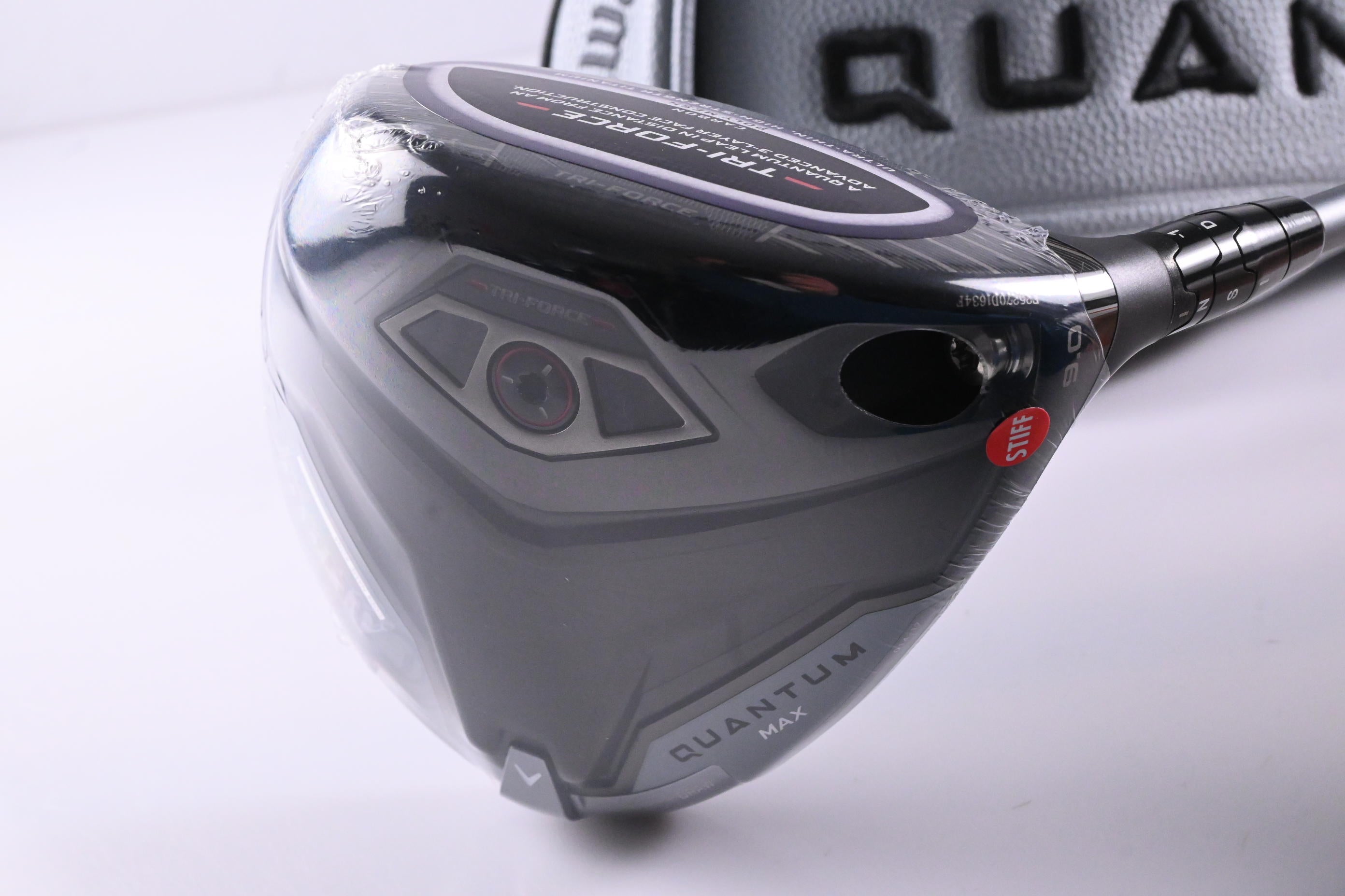 Callaway Quantum Max Driver / 9 Degree / Stiff Flex Denali Frost Silver 60 Shaft