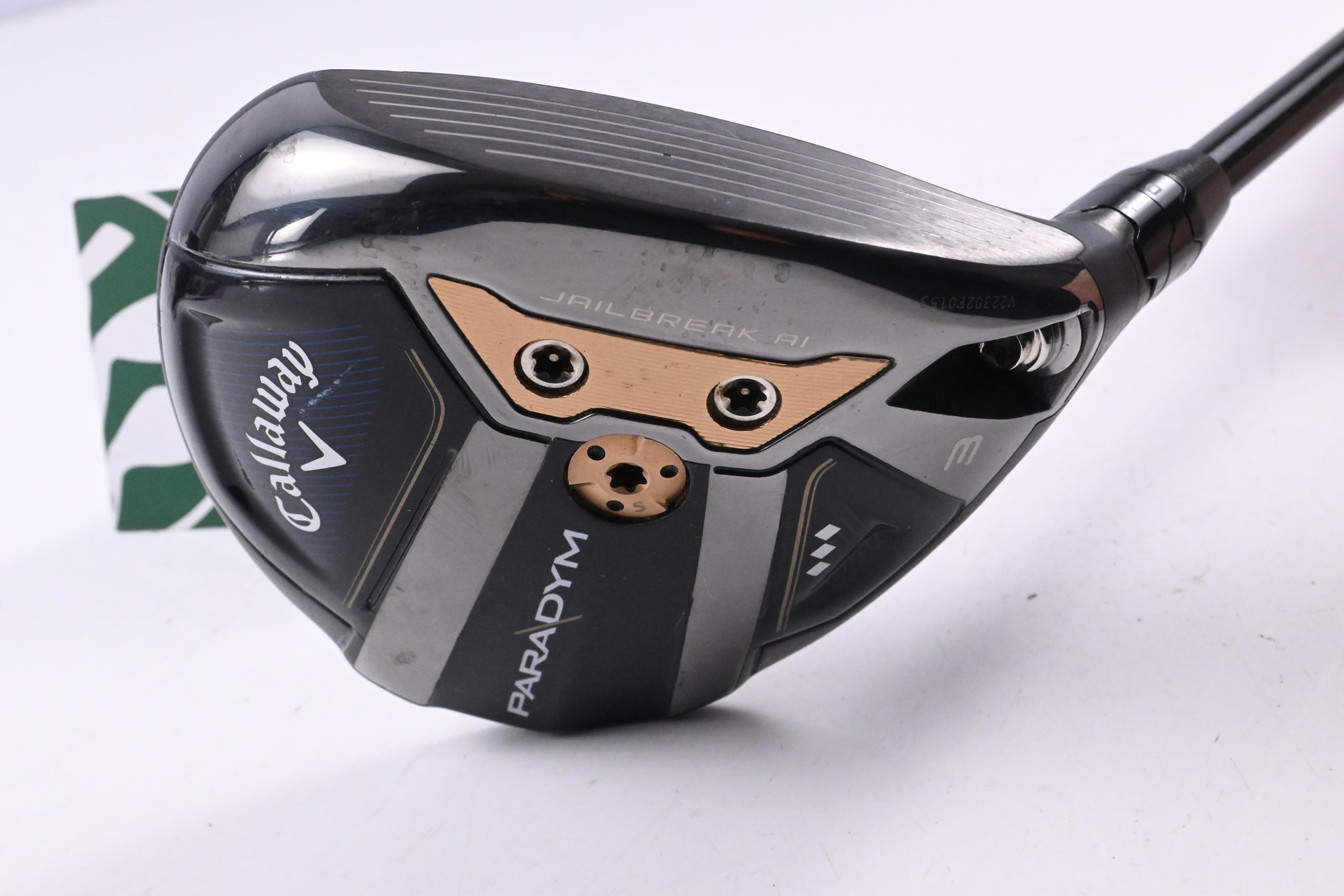Callaway Paradym Triple Diamond #3 Wood / 15 Degree / X-Flex Denali Black 80