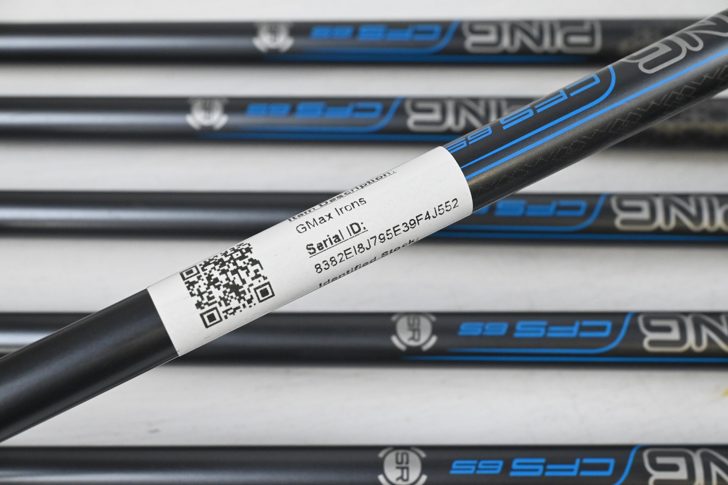 Ping GMax Irons / 6-PW+GW+SW / Red Dot / Senior Flex Ping CFS 65 Shafts