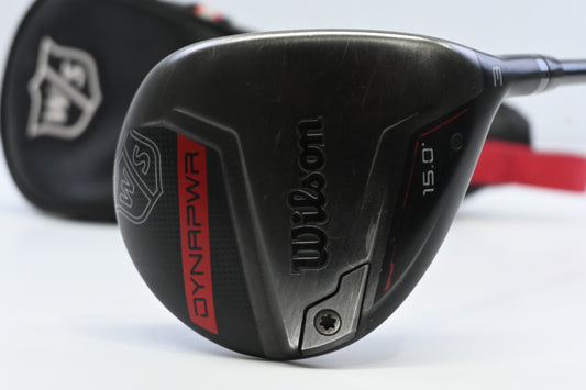 Wilson Dynapower 2023 #3 Wood / 15 Degree / Regular Flex HZRDUS Smoke Red RDX 60