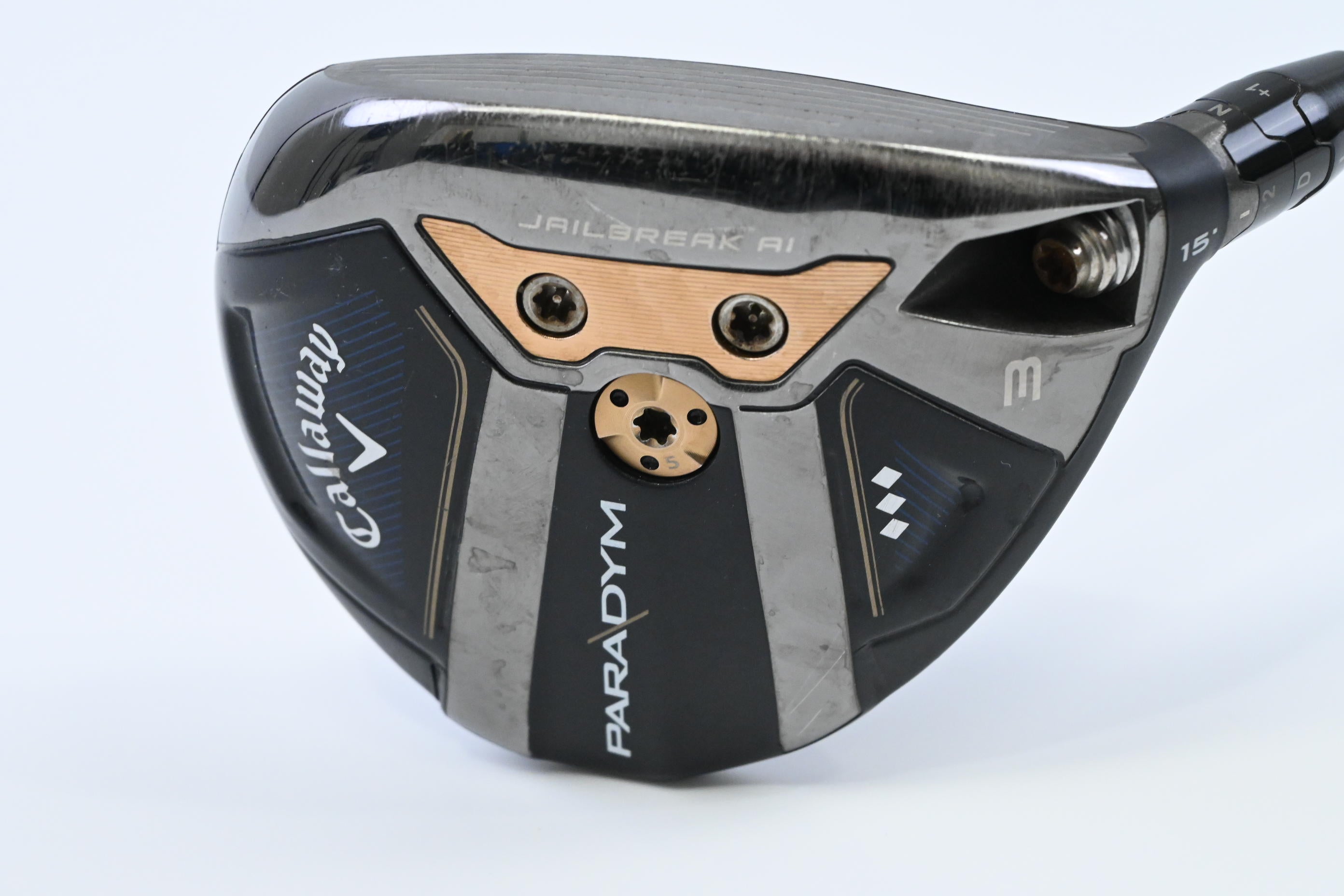 Callaway Paradym Triple Diamond #3 Wood / 15 Degree / Stiff Flex HZRDUS Silver