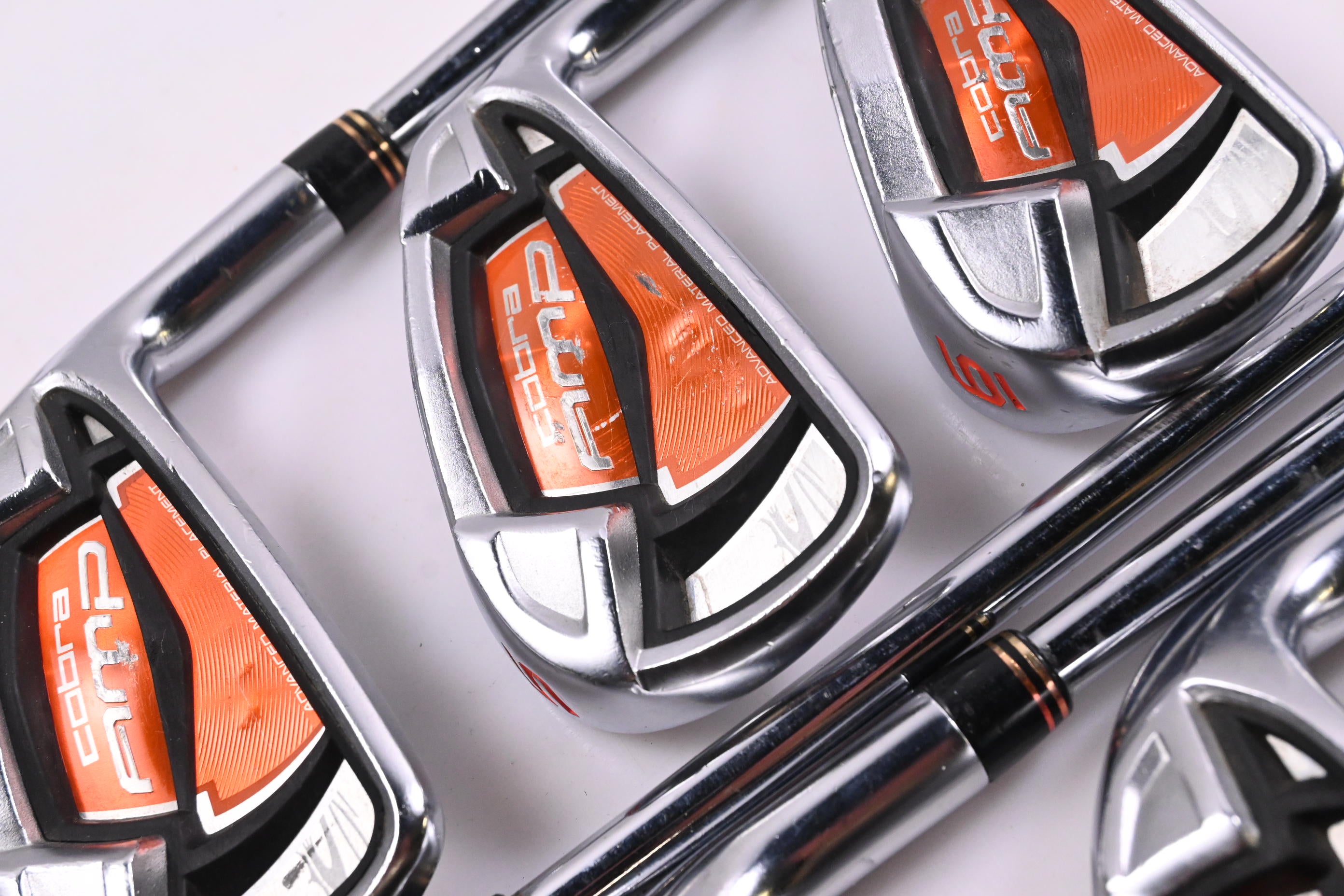 Cobra AMP Irons / 4-PW / Regular Flex Dynalite 90 Shafts