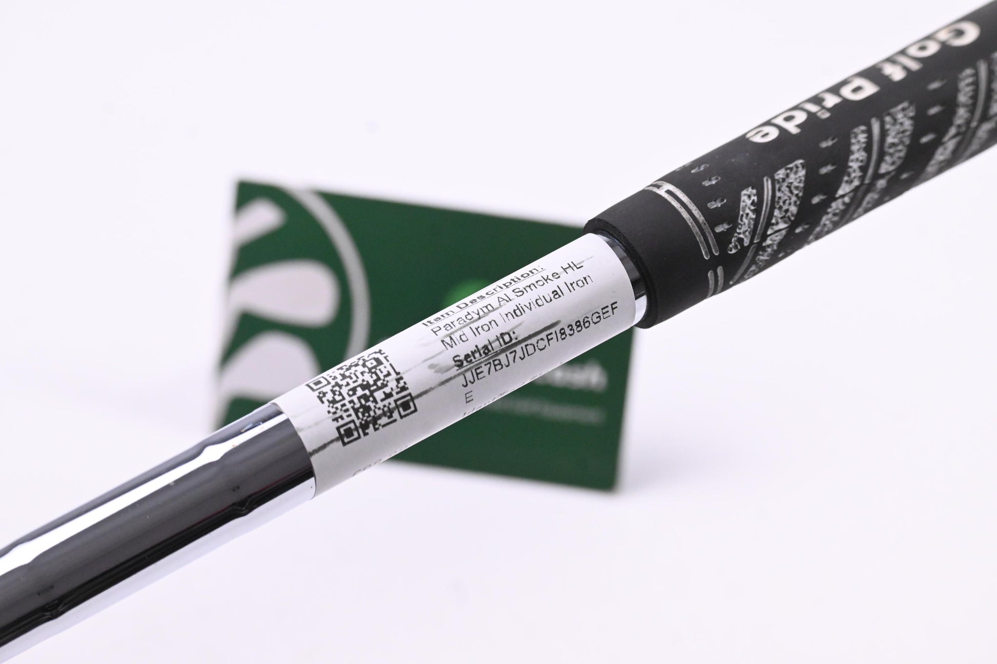 Left Hand Callaway Paradym Ai Smoke HL #7 Iron / 30 Degree / Stiff Flex N.S.PRO