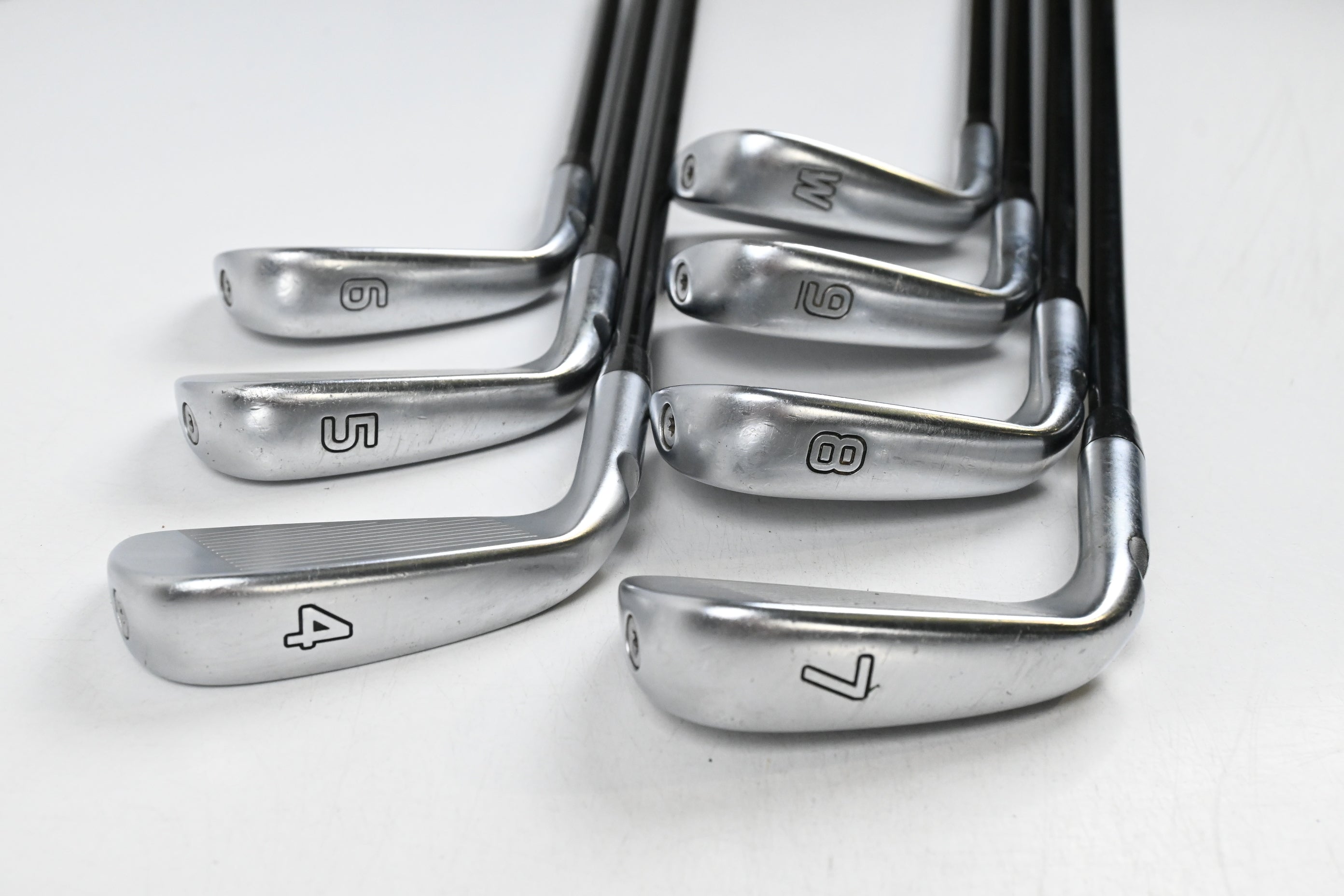 Ping i500 Irons / 4-PW / Blue Dot / Regular Flex Alta CB AWT Shafts