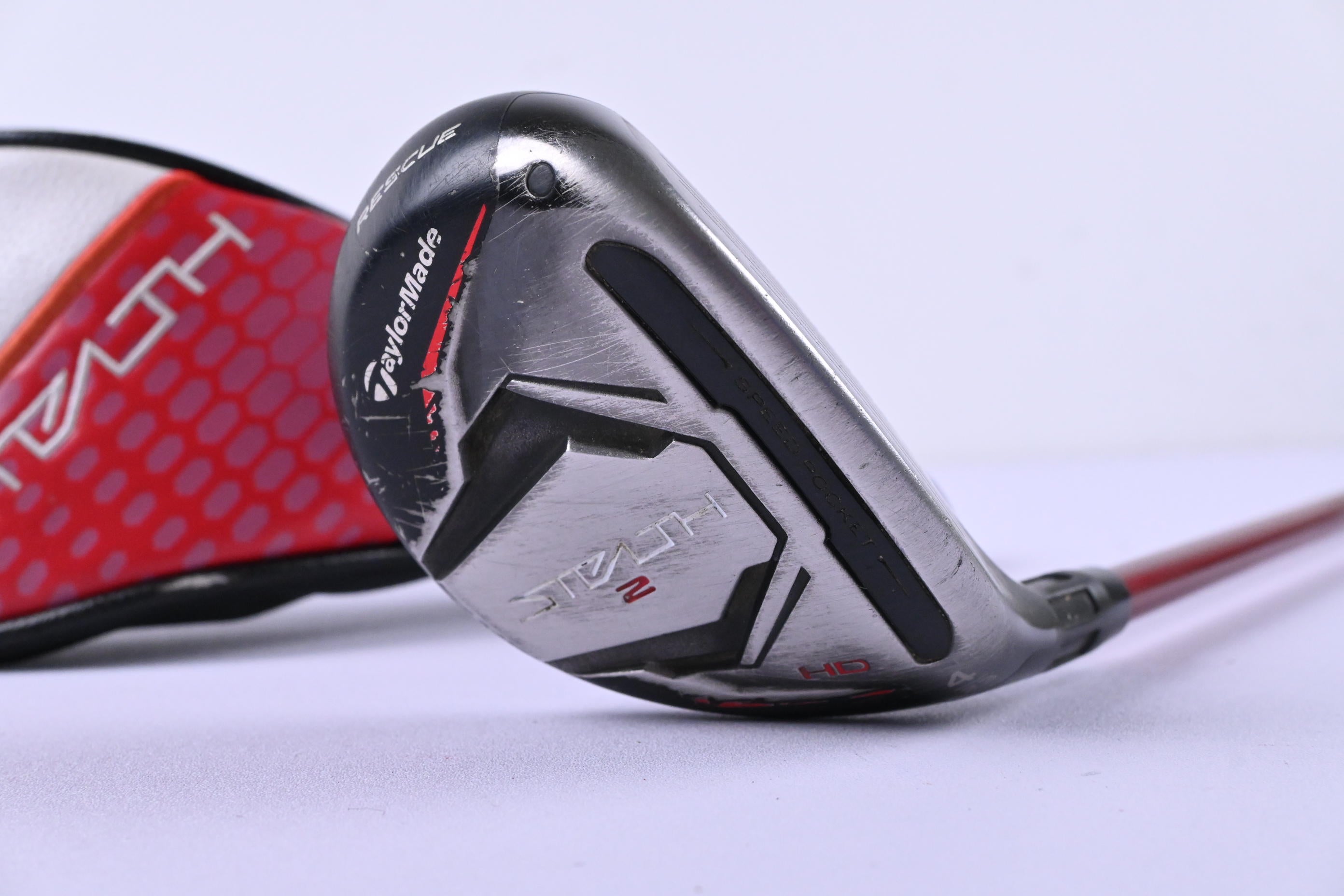Taylormade Stealth 2 HD #4 Hybrid / 23 Degree / Regular Flex Speeder NX 50 Shaft