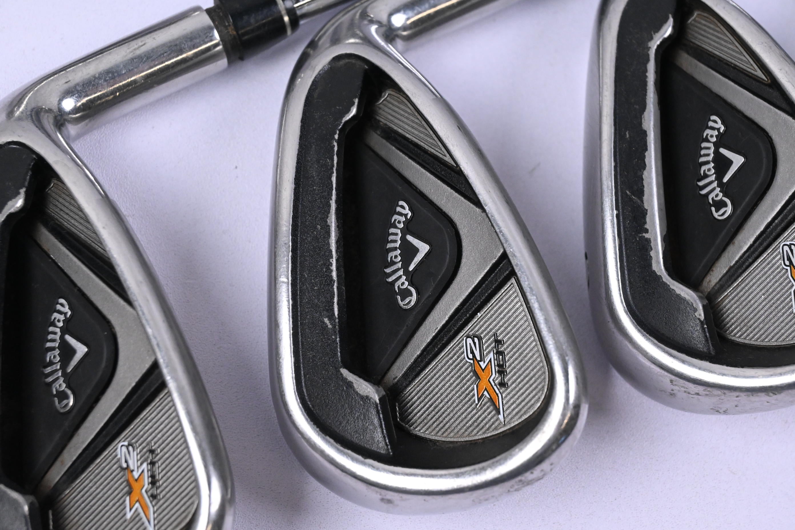 Callaway X2 Hot Irons / 4-PW+GW+SW / Uniflex N.S.PRO 990 GH Shafts