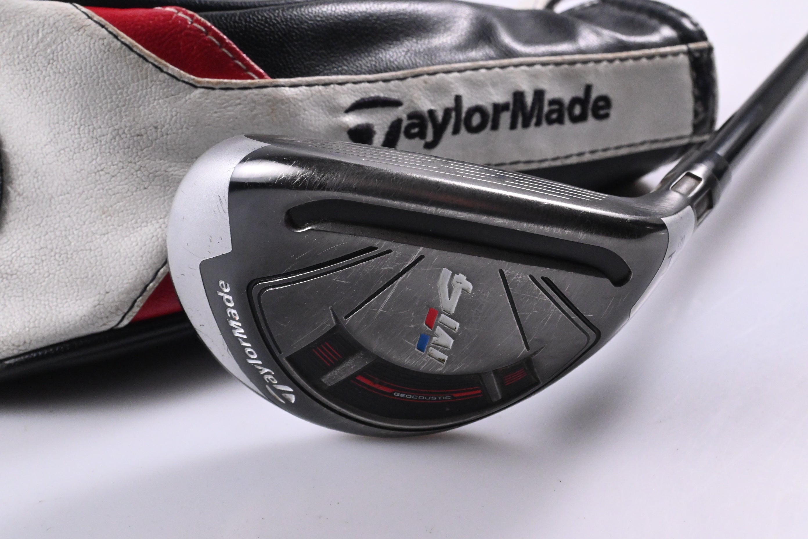 Taylormade M4 #4 Hybrid / 22 Degree / Stiff Flex Fujikura Atmos Red 7 Shaft