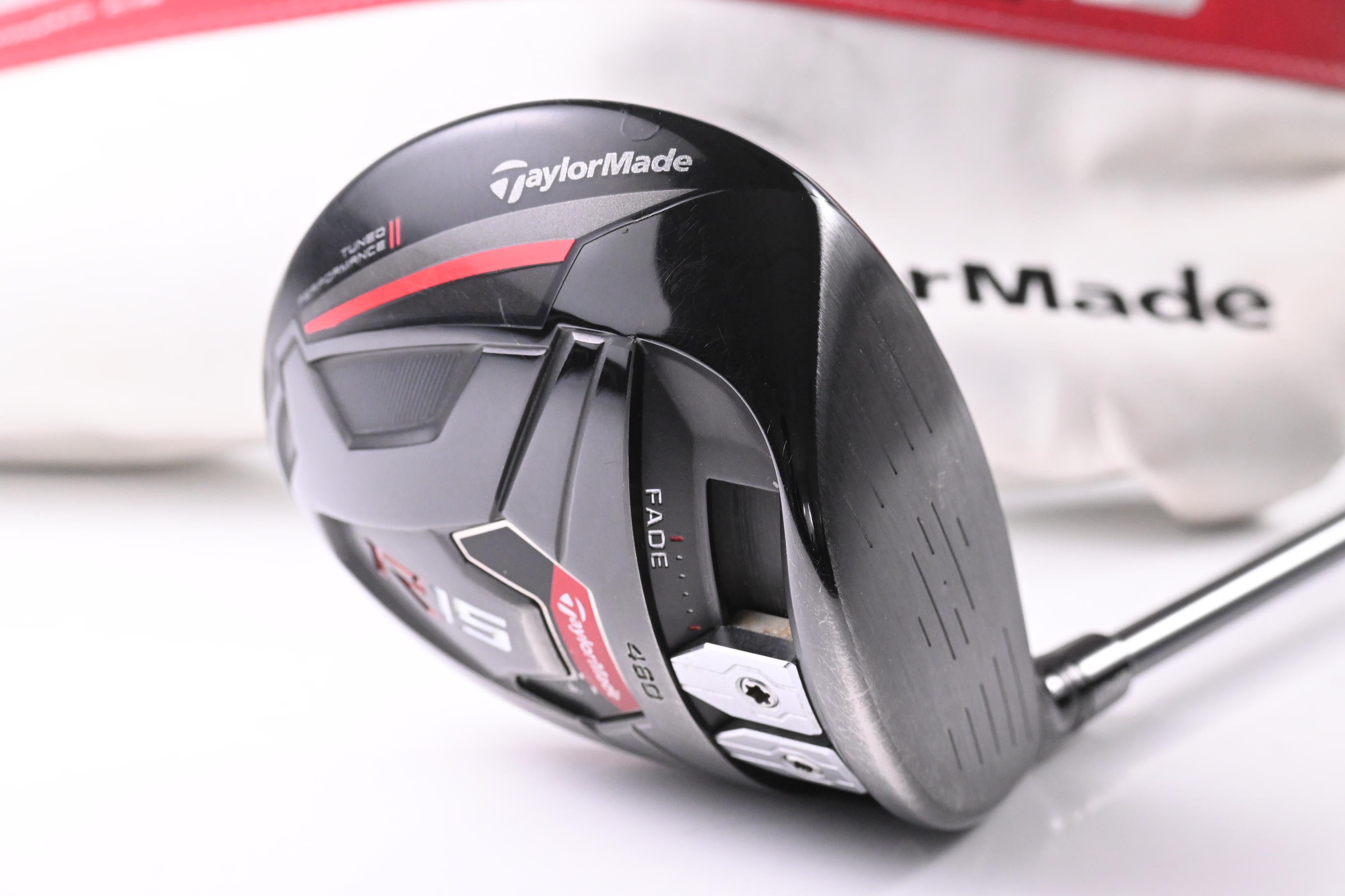 Taylormade R15 Black Driver / 9.5 Degree / Stiff Flex Speeder Evolution 57 Shaft