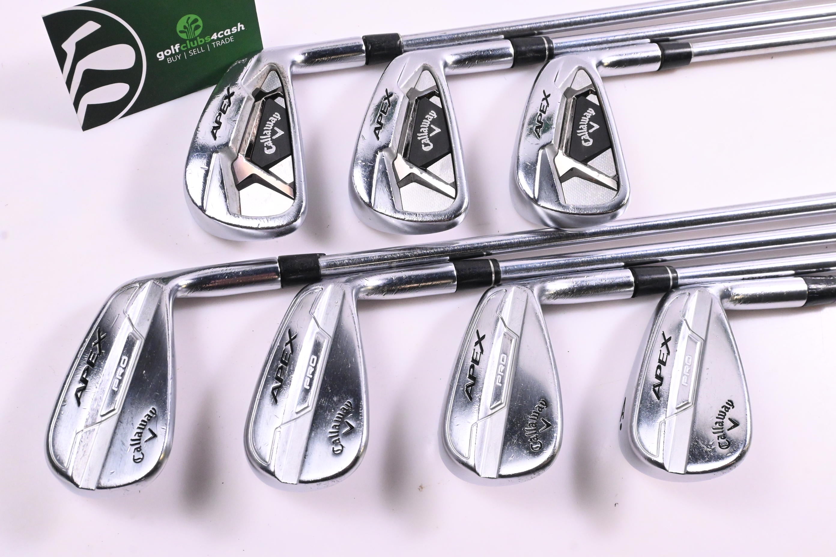 Callaway Apex 21 Forged/Pro Irons / 5-PW+GW / Regular Flex Project X IO 105