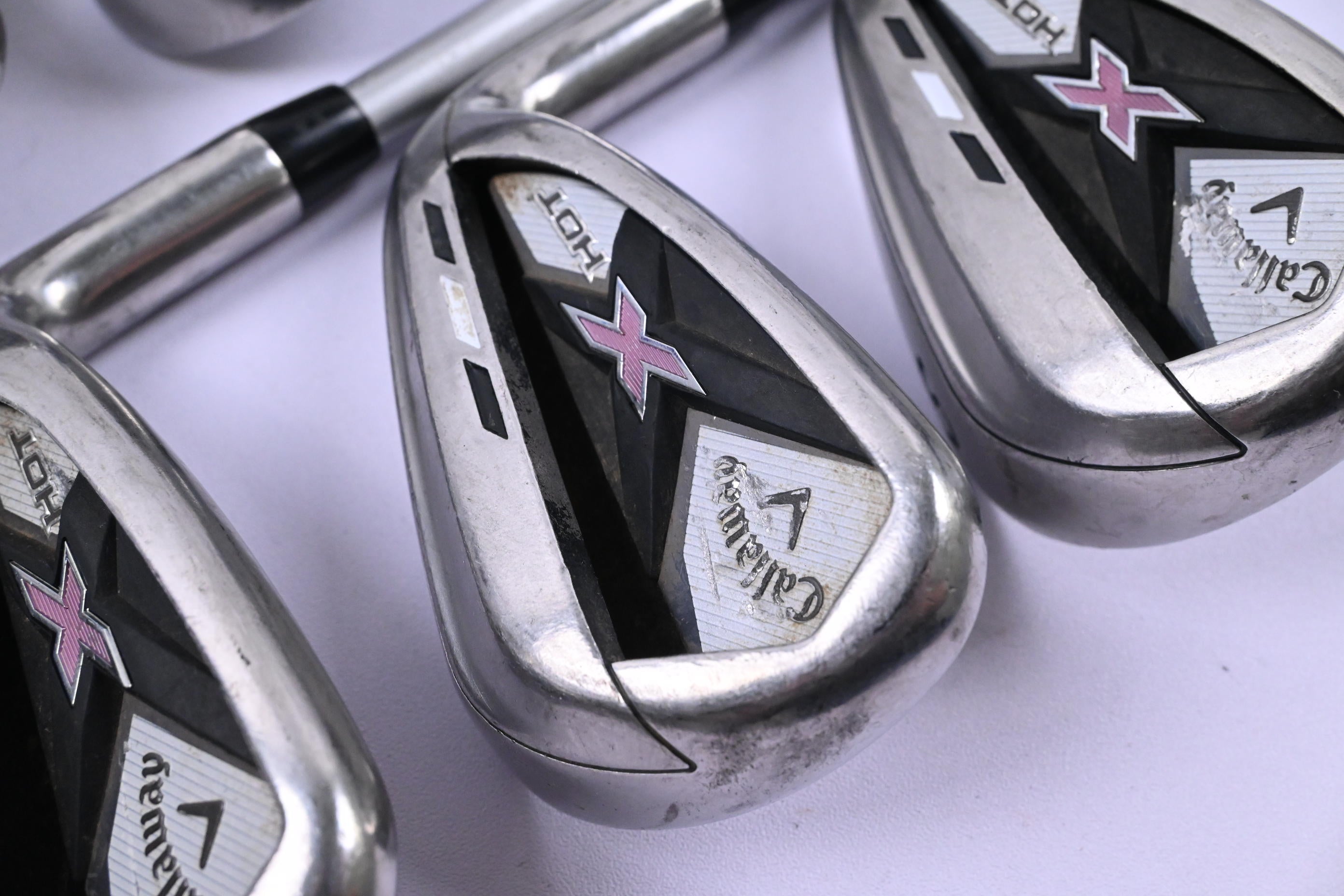 Ladies Callaway X Hot Irons / 6-PW+SW / Ladies Flex Callaway X Hot 50 Shafts
