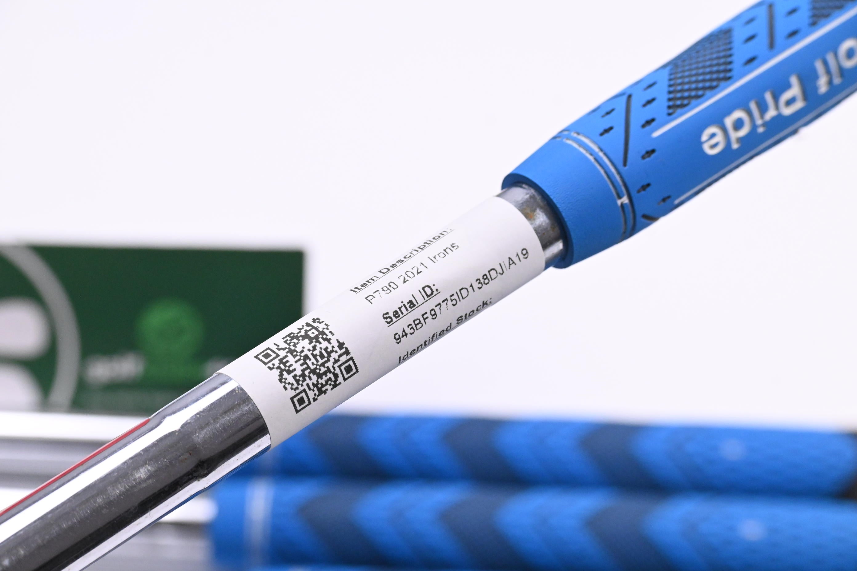 Taylormade P790 2021 Irons / 4-PW / Stiff Flex KBS Tour 90 Shafts