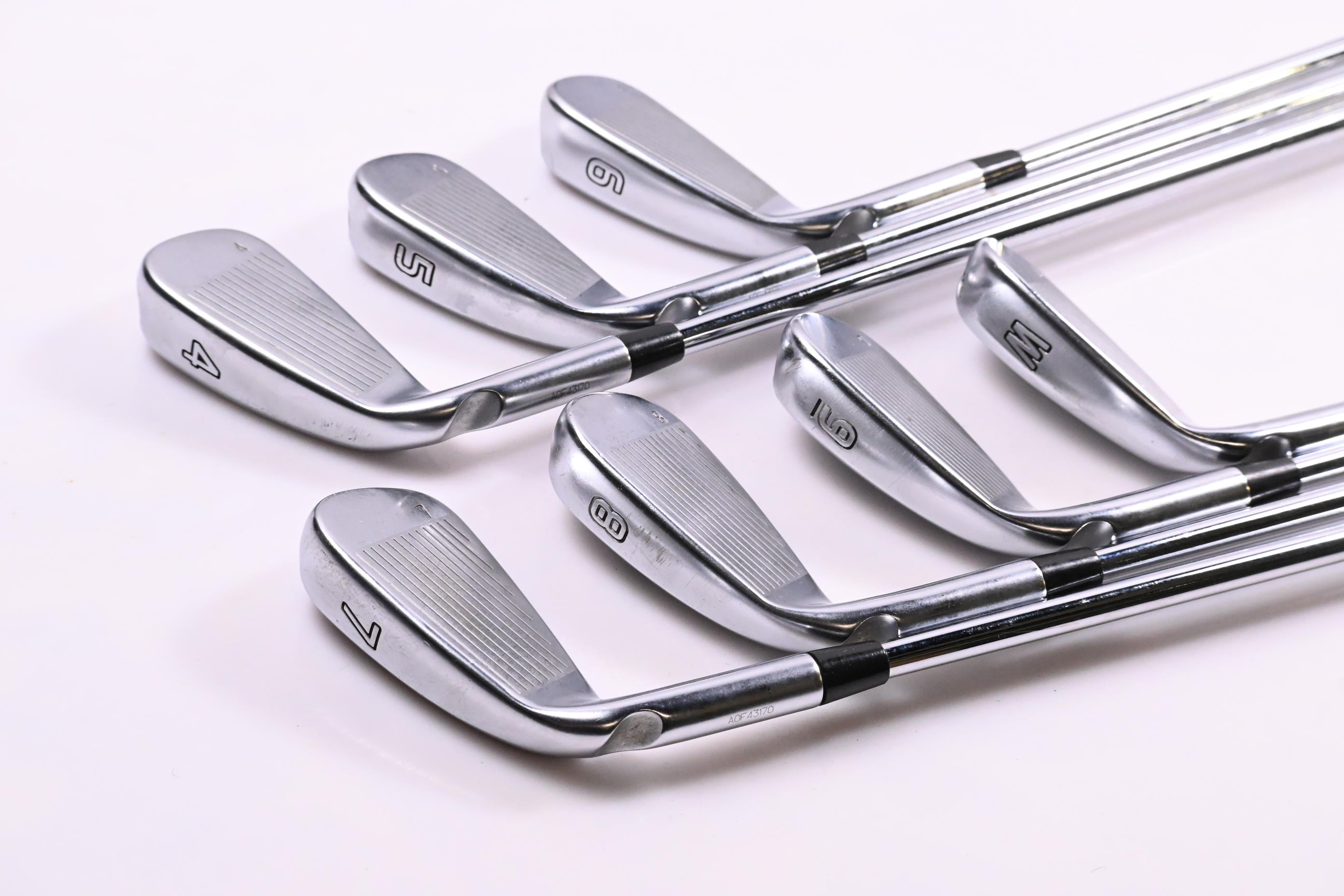 Ping G410 Irons / 4-PW / Blue Dot / Stiff Flex N.S.Pro Modus³ Tour 105 Shafts