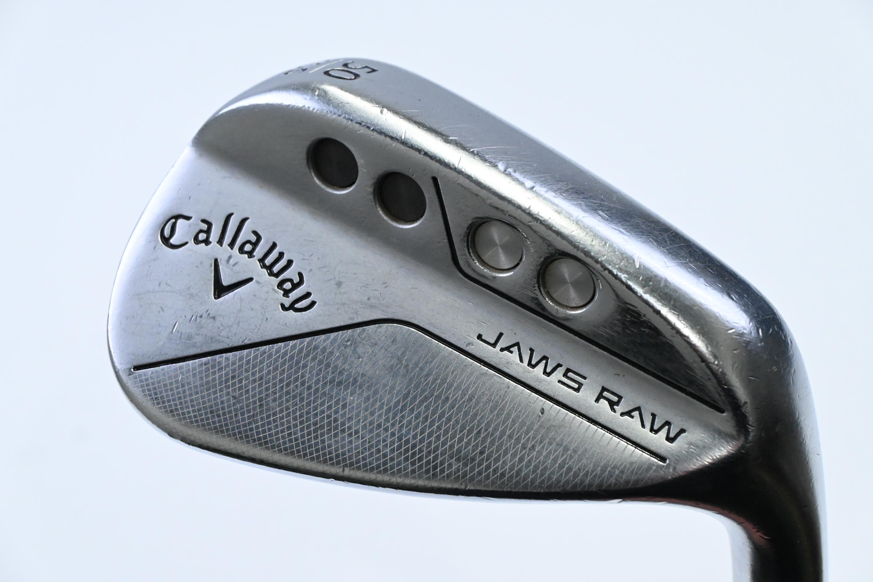 Callaway Jaws Raw Gap Wedge / 50 Degree / Wedge Flex Dynamic Gold Spinner 115