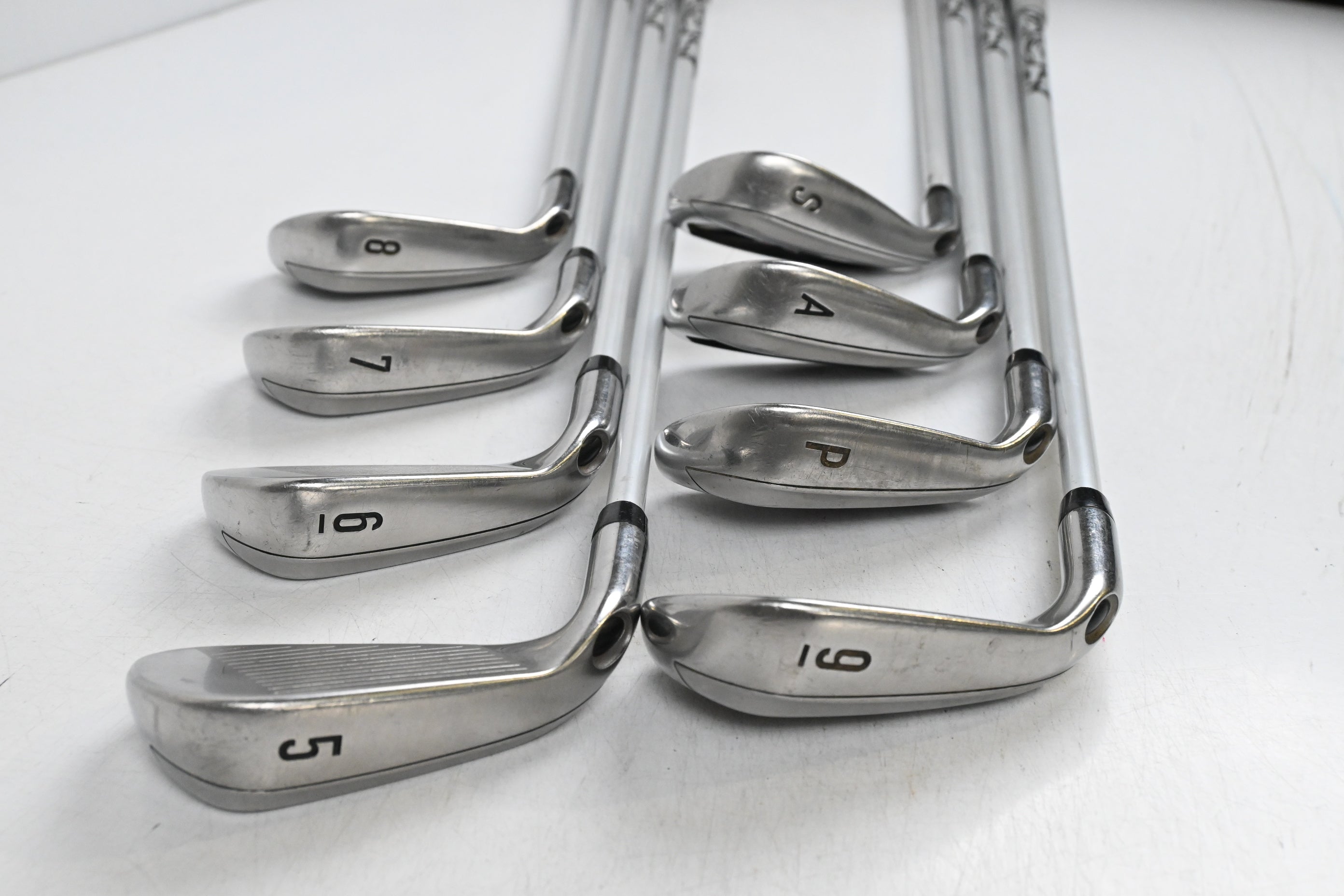 Callaway X Hot Irons / 5-PW+GW+SW / Senior Flex Callaway X-Hot 65 Shafts