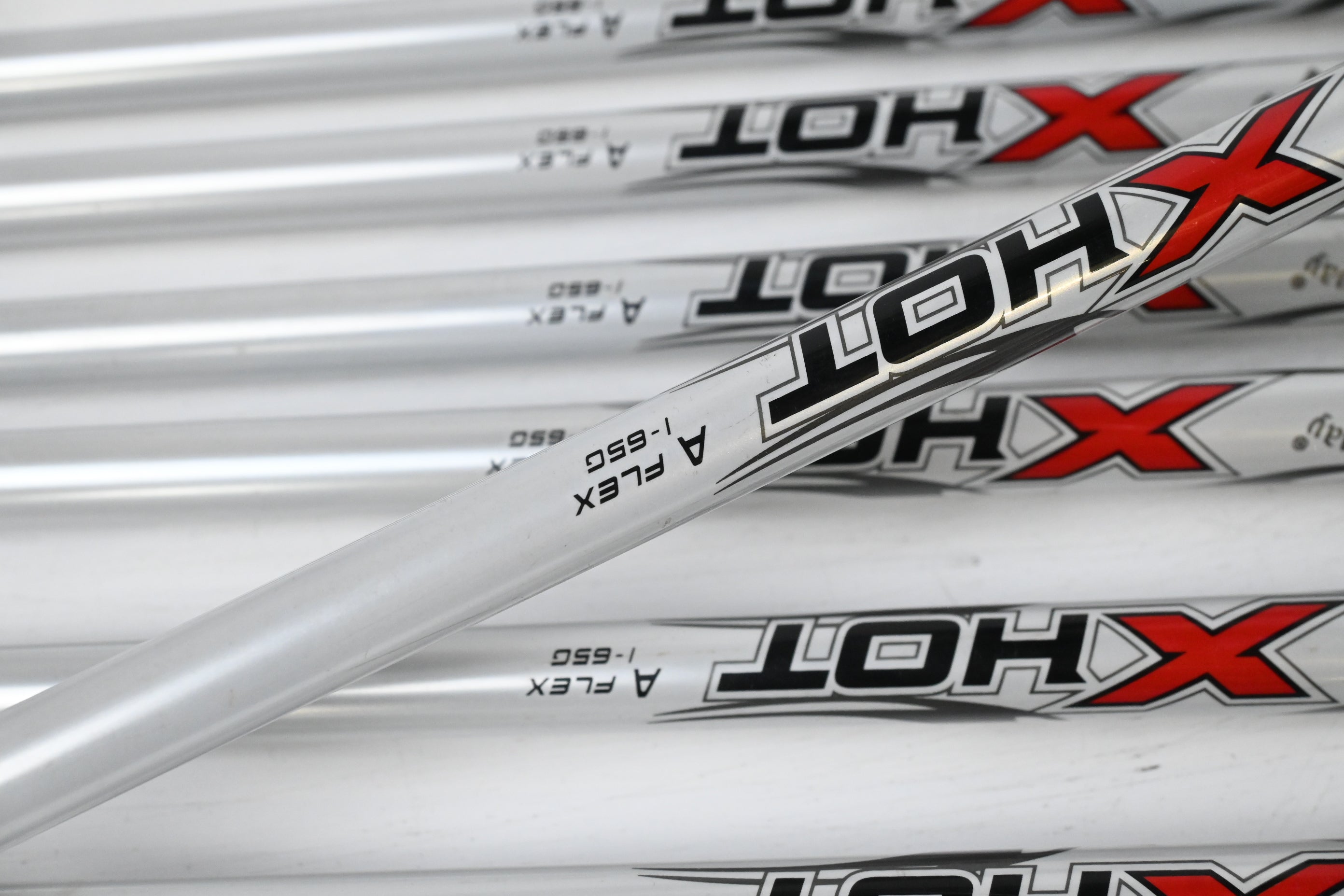 Callaway X Hot Irons / 5-PW+GW+SW / Senior Flex Callaway X-Hot 65 Shafts