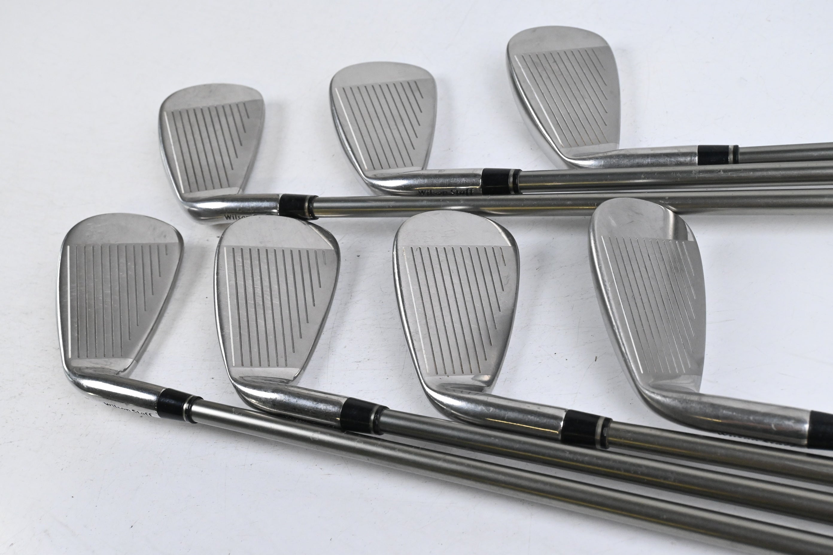 Wilson D350 Irons / 5-PW+SW / Senior Flex Elements Chrome 59FA Shafts