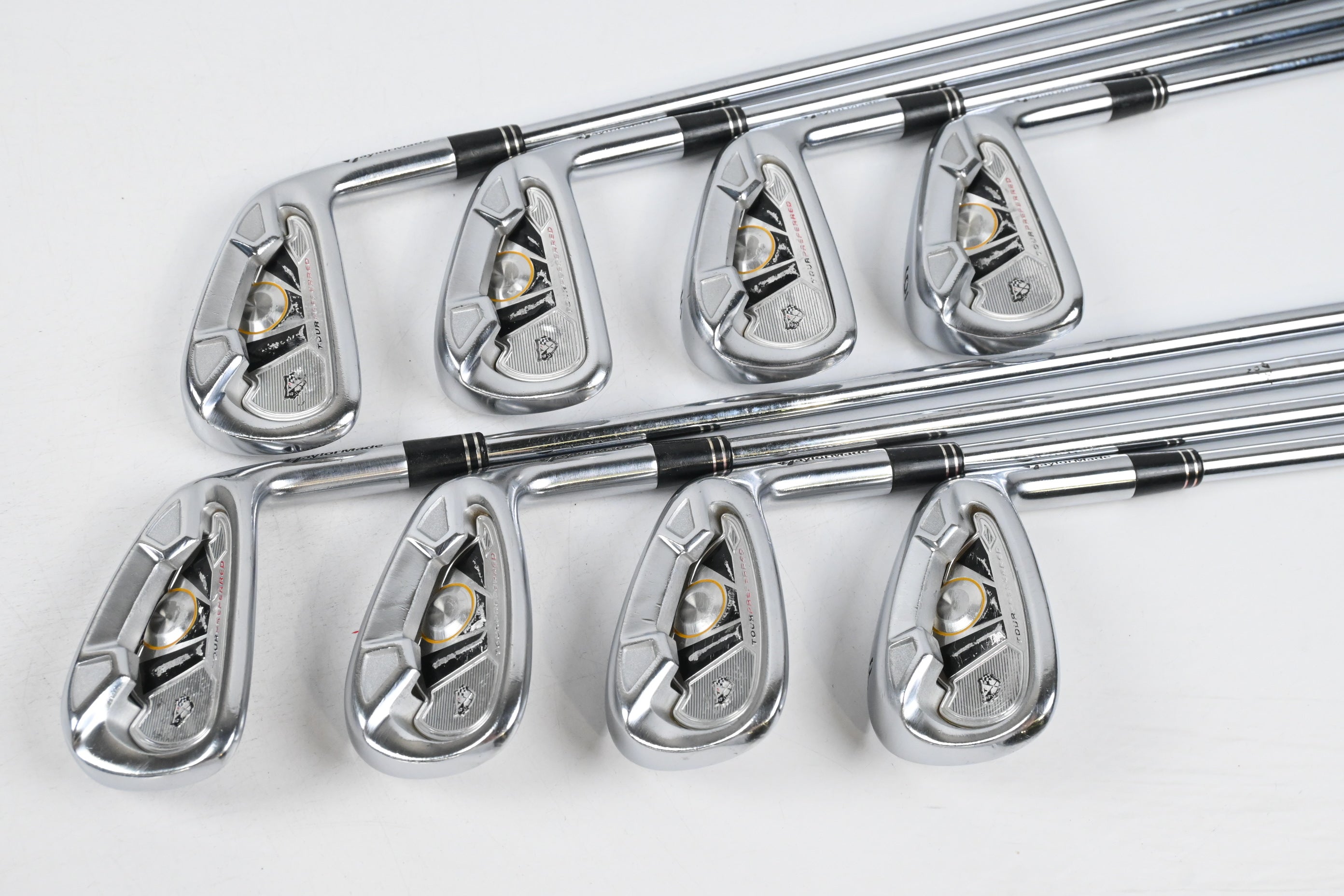 Taylormade Tour Preferred TP 2009 Irons / 3-PW / Stiff Flex Dynamic Gold S300