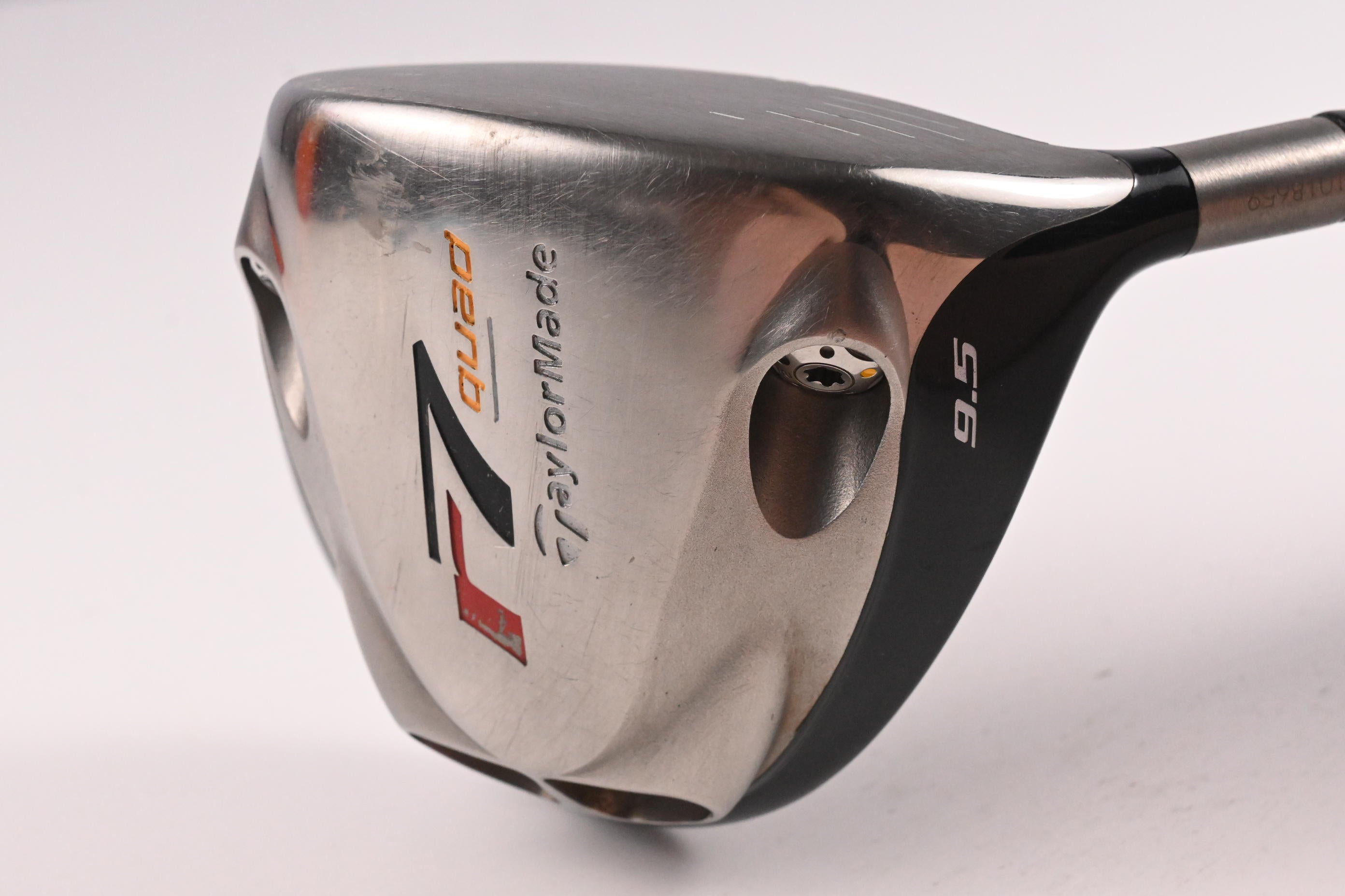 Taylormade R7 Quad Driver / 9.5 Degree / Stiff Flex Grafalloy Prolaunch Blue 65