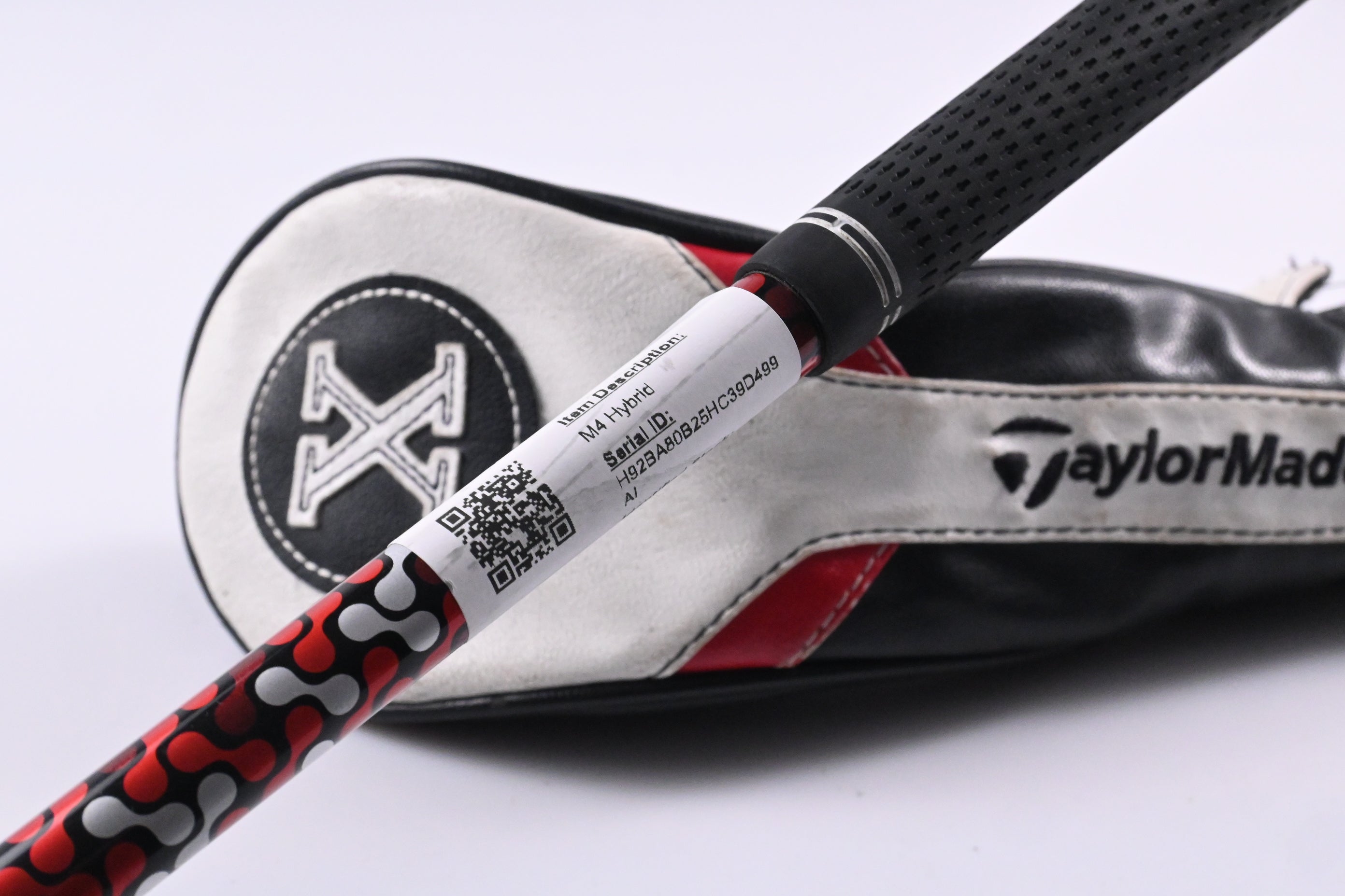 Taylormade M4 #4 Hybrid / 22 Degree / Stiff Flex Fujikura Atmos Red 7 Shaft