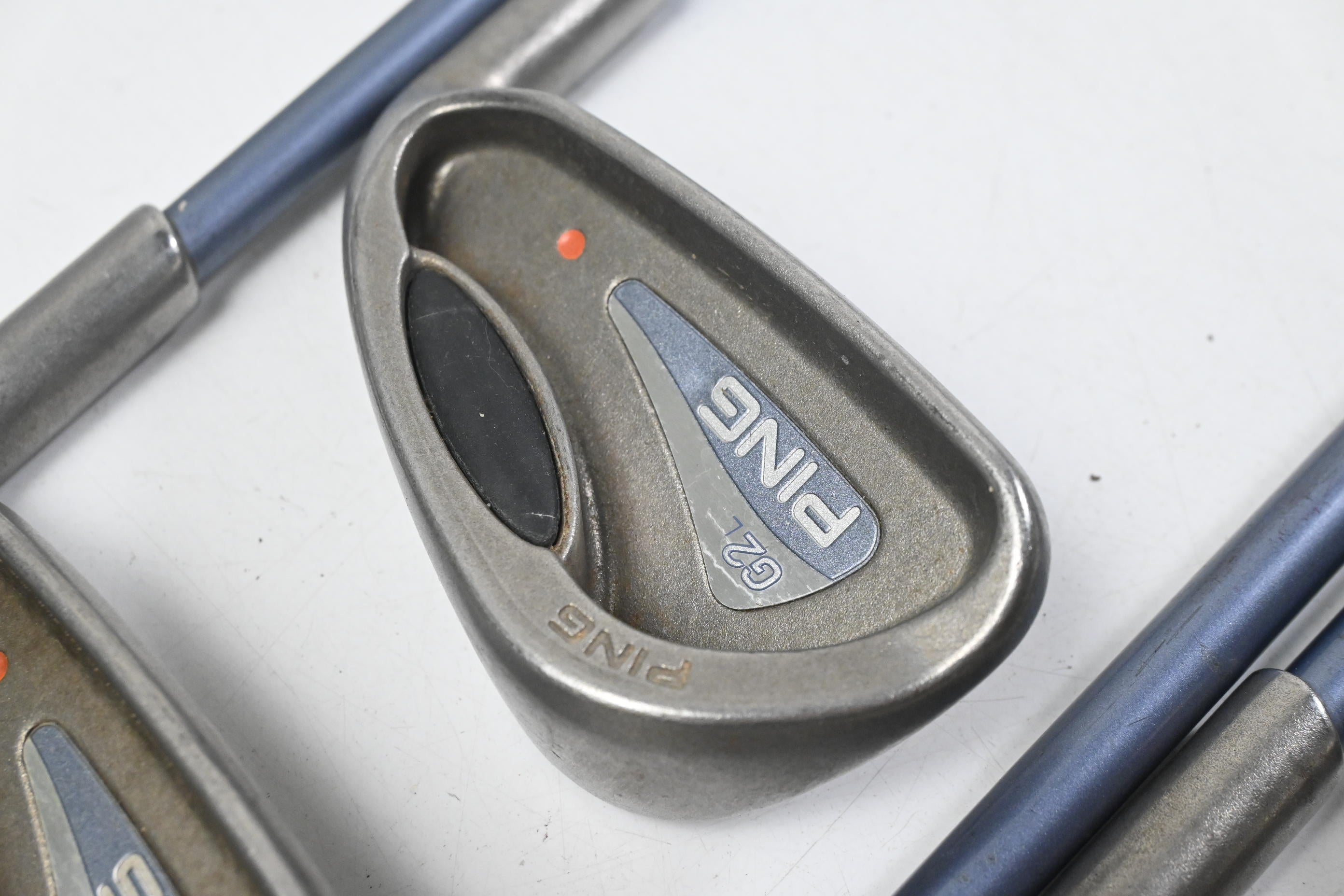 Ladies Ping G2 Irons / 7-PW+SW / Orange Dot / Ladies Flex Ping TFC 100 Shafts