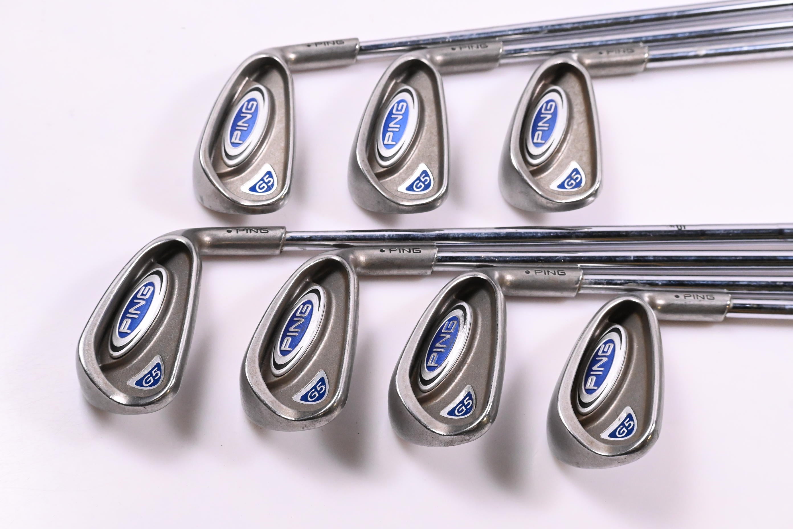 Ping G5 Irons / 4-PW / Black Dot / Stiff Flex Ping Shafts